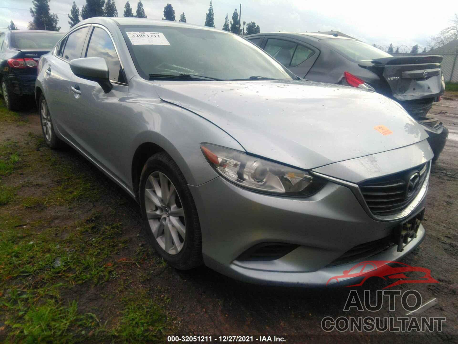 MAZDA MAZDA6 2016 - JM1GJ1U53G1402395