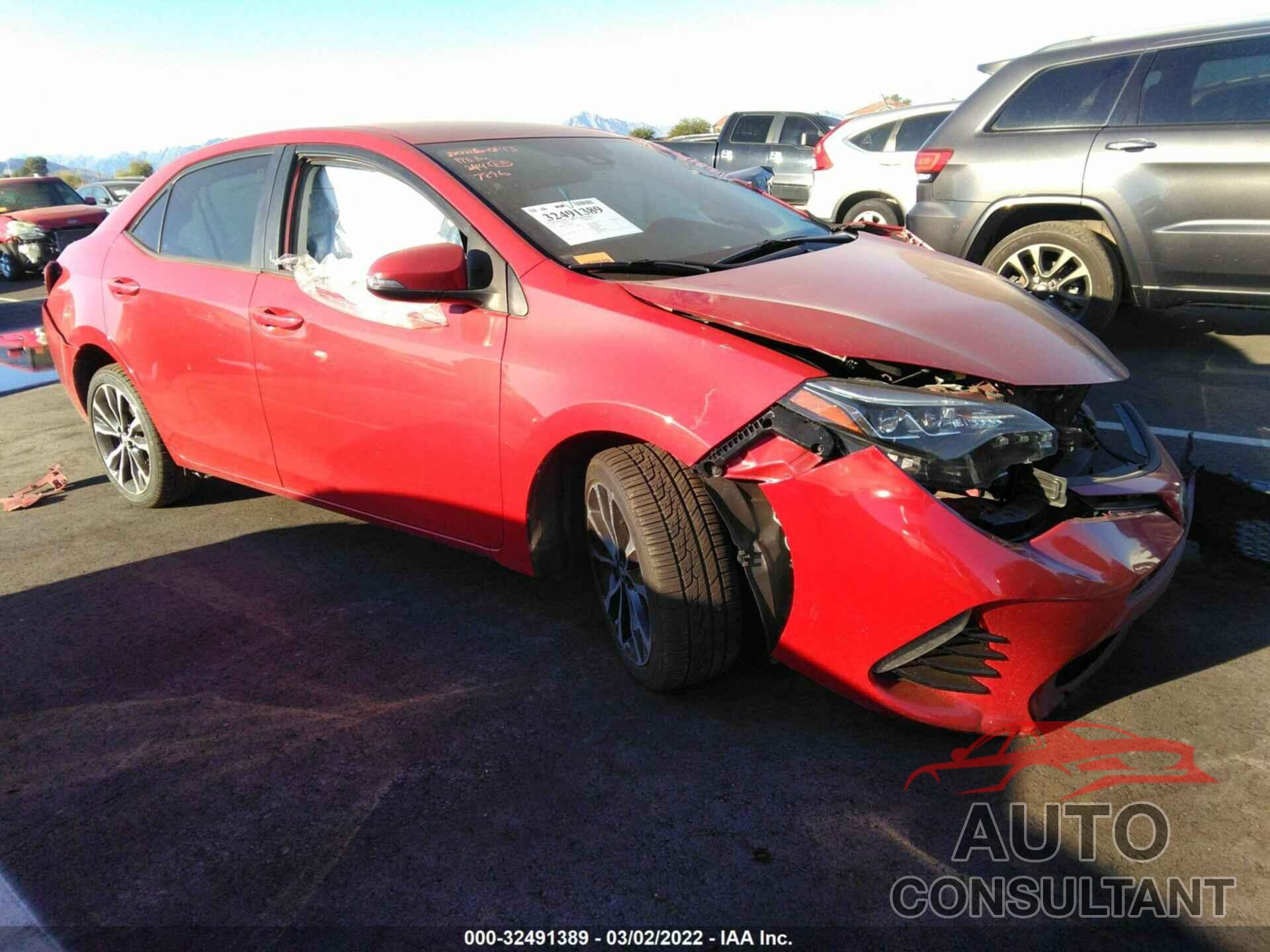 TOYOTA COROLLA 2018 - 2T1BURHE3JC097896