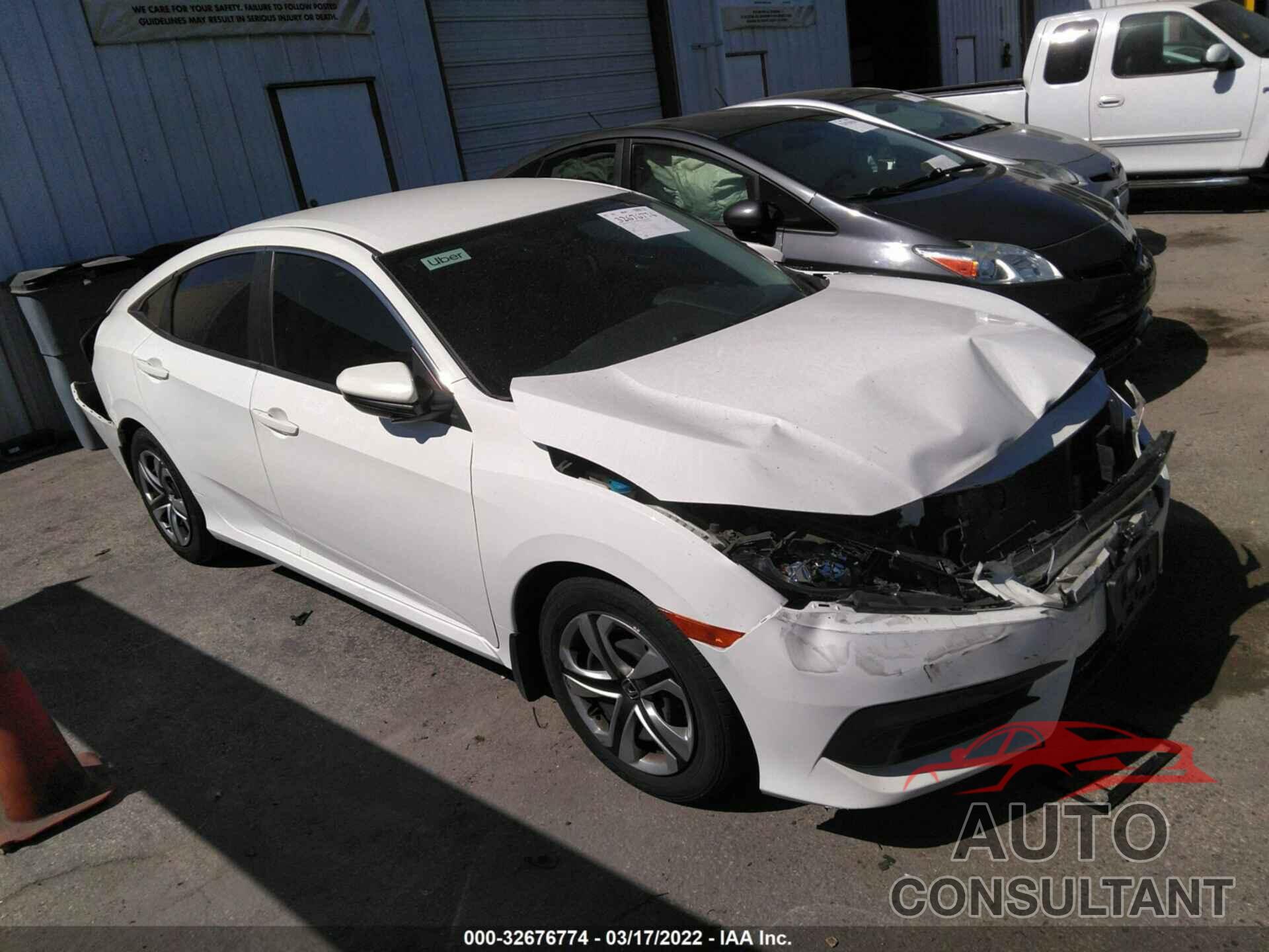 HONDA CIVIC SEDAN 2017 - 2HGFC2F55HH508540