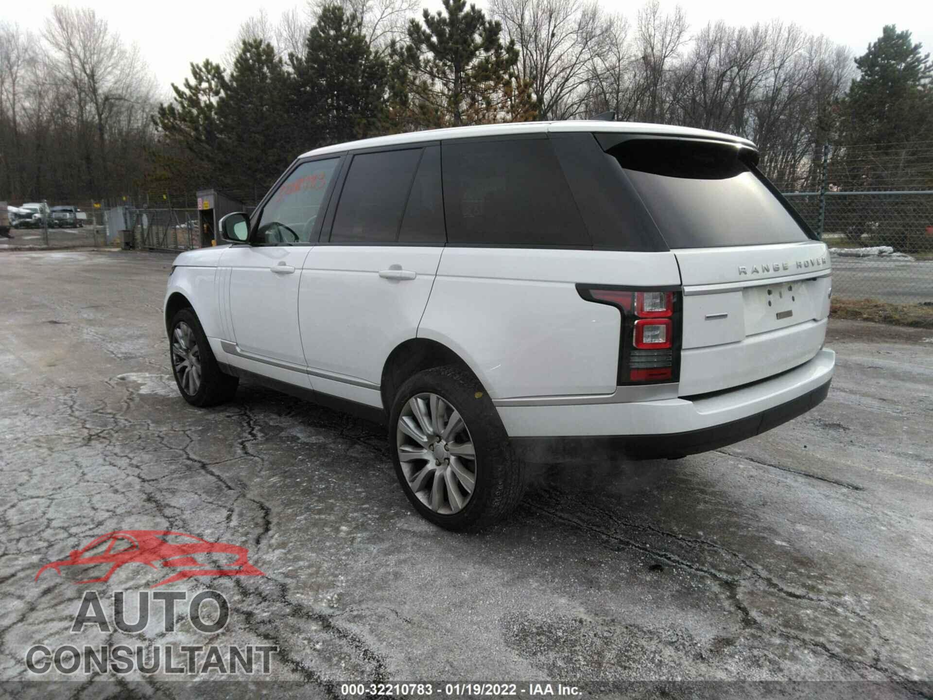 LAND ROVER RANGE ROVER 2017 - SALGS2FE4HA341696
