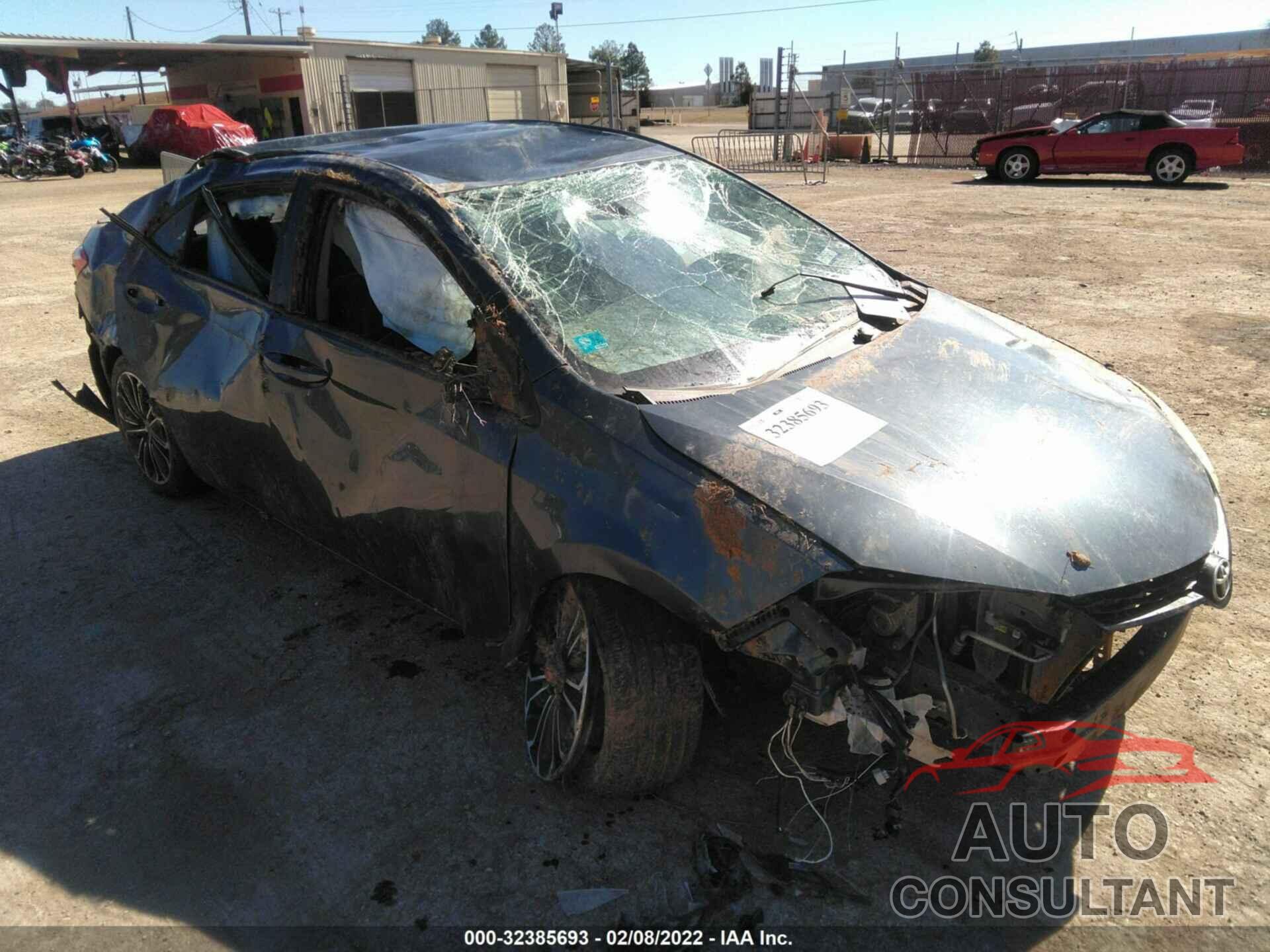 TOYOTA COROLLA 2016 - 5YFBURHE3GP523479