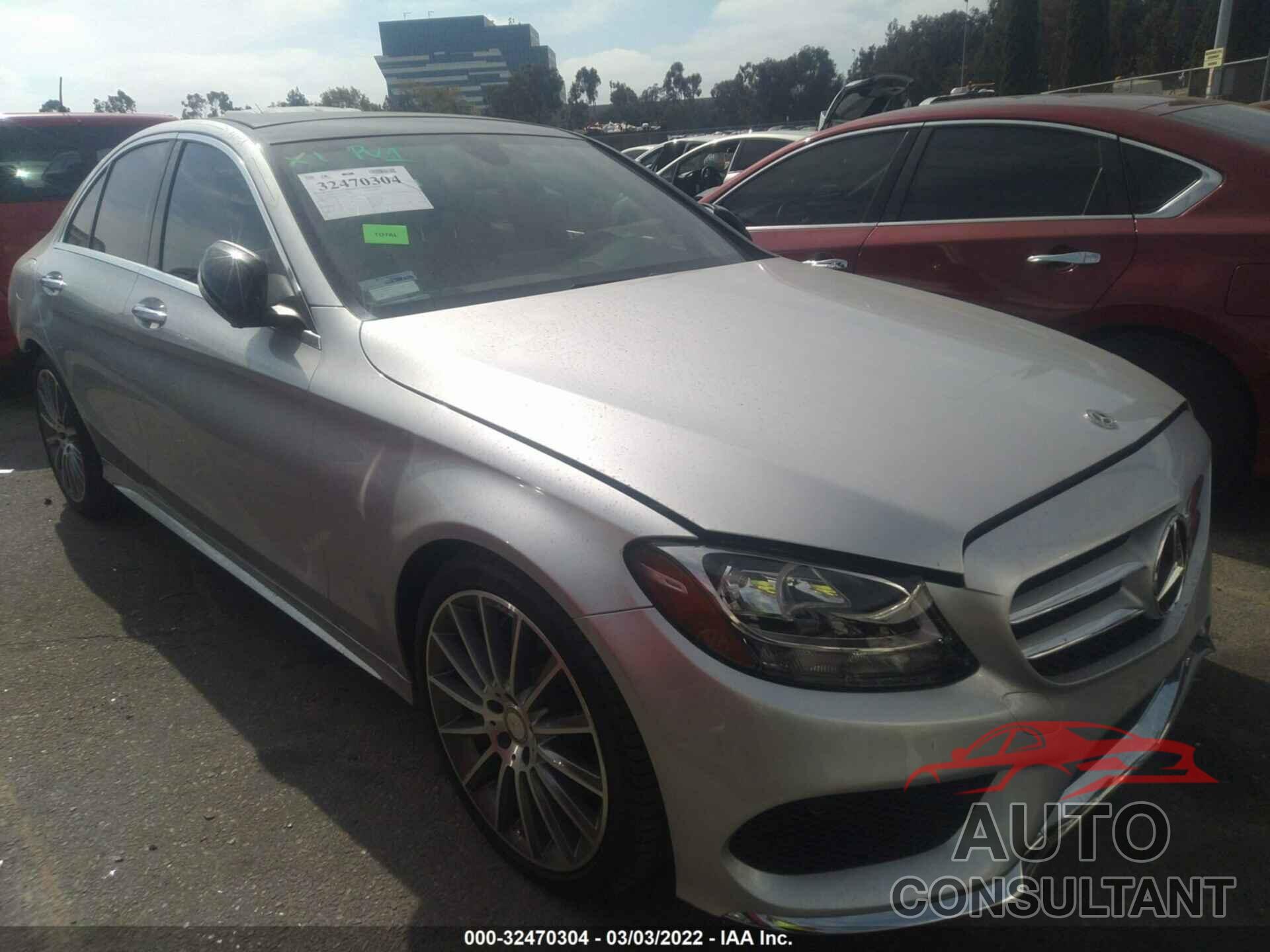 MERCEDES-BENZ C-CLASS 2016 - 55SWF4JB9GU103847