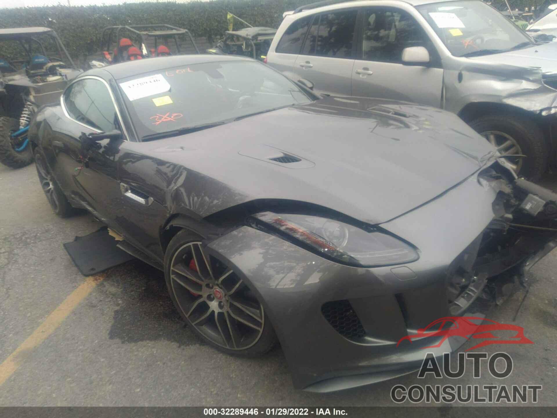 JAGUAR F-TYPE 2016 - SAJWJ6DL9GMK23253
