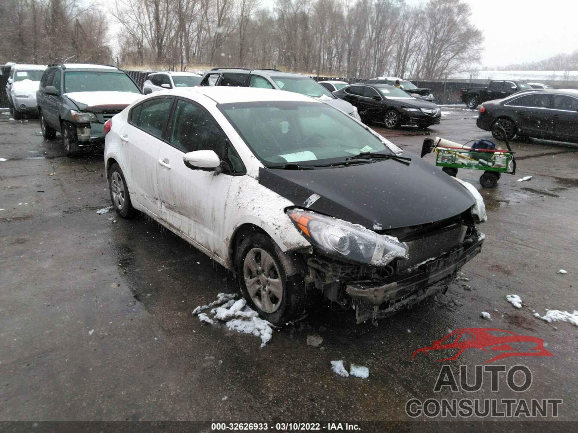 KIA FORTE 2016 - KNAFK4A62G5616663