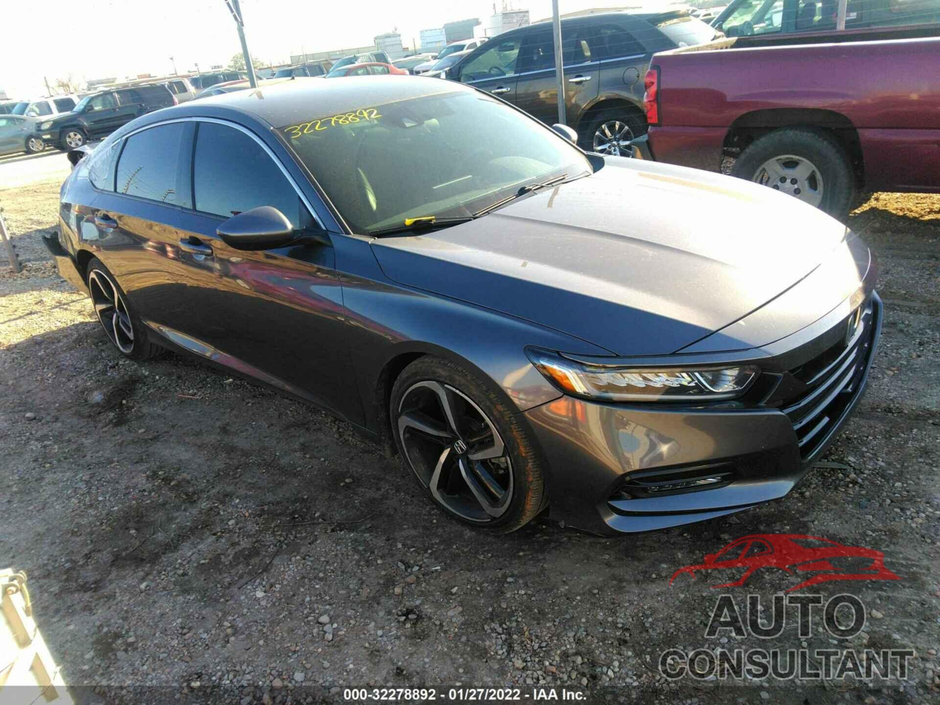 HONDA ACCORD SEDAN 2018 - 1HGCV1F30JA115801