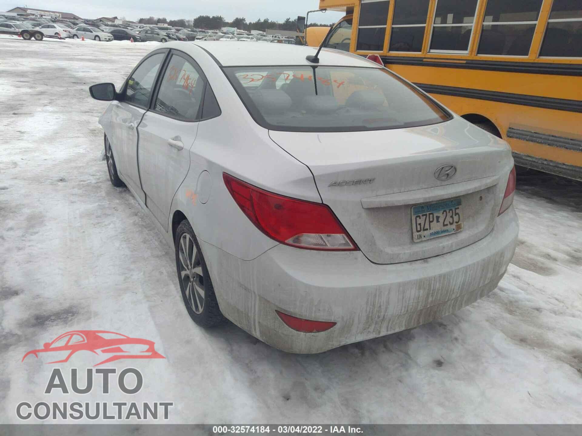 HYUNDAI ACCENT 2017 - KMHCT4AE3HU379663