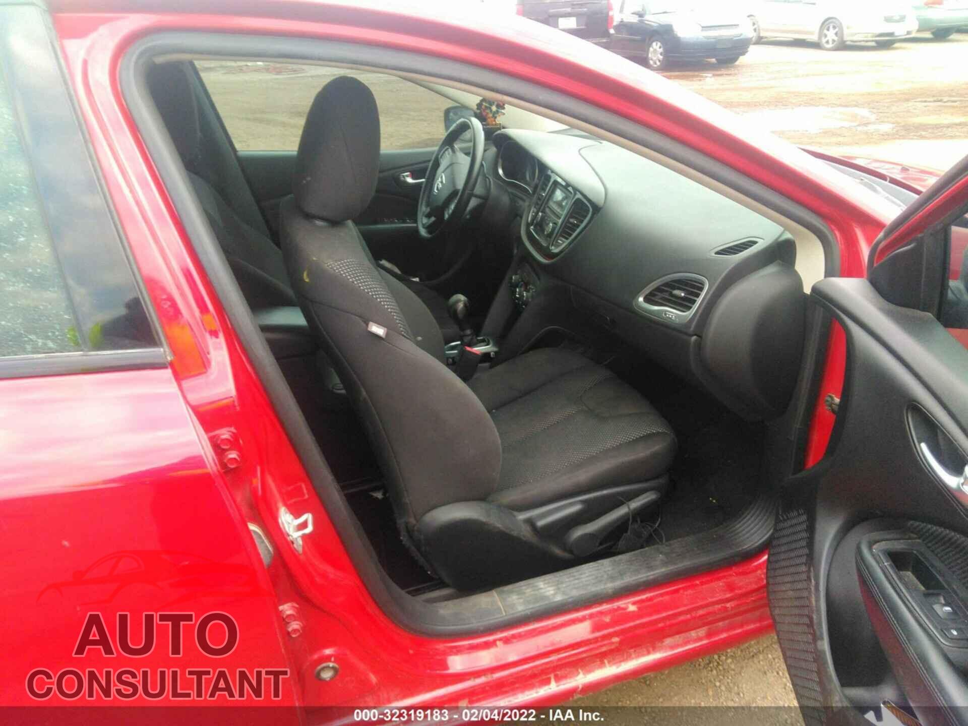 DODGE DART 2016 - 1C3CDFFA3GD822772