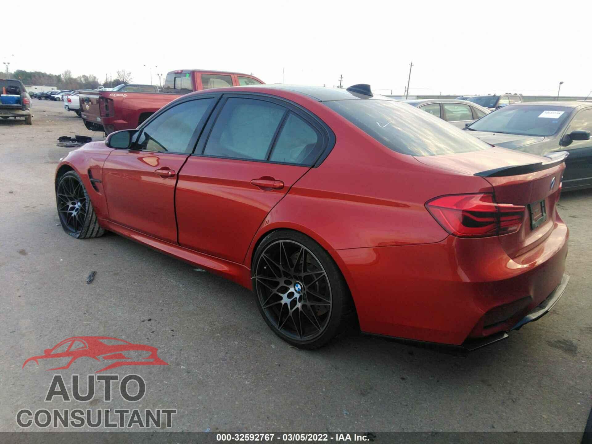 BMW M3 2018 - WBS8M9C5XJ5J79289