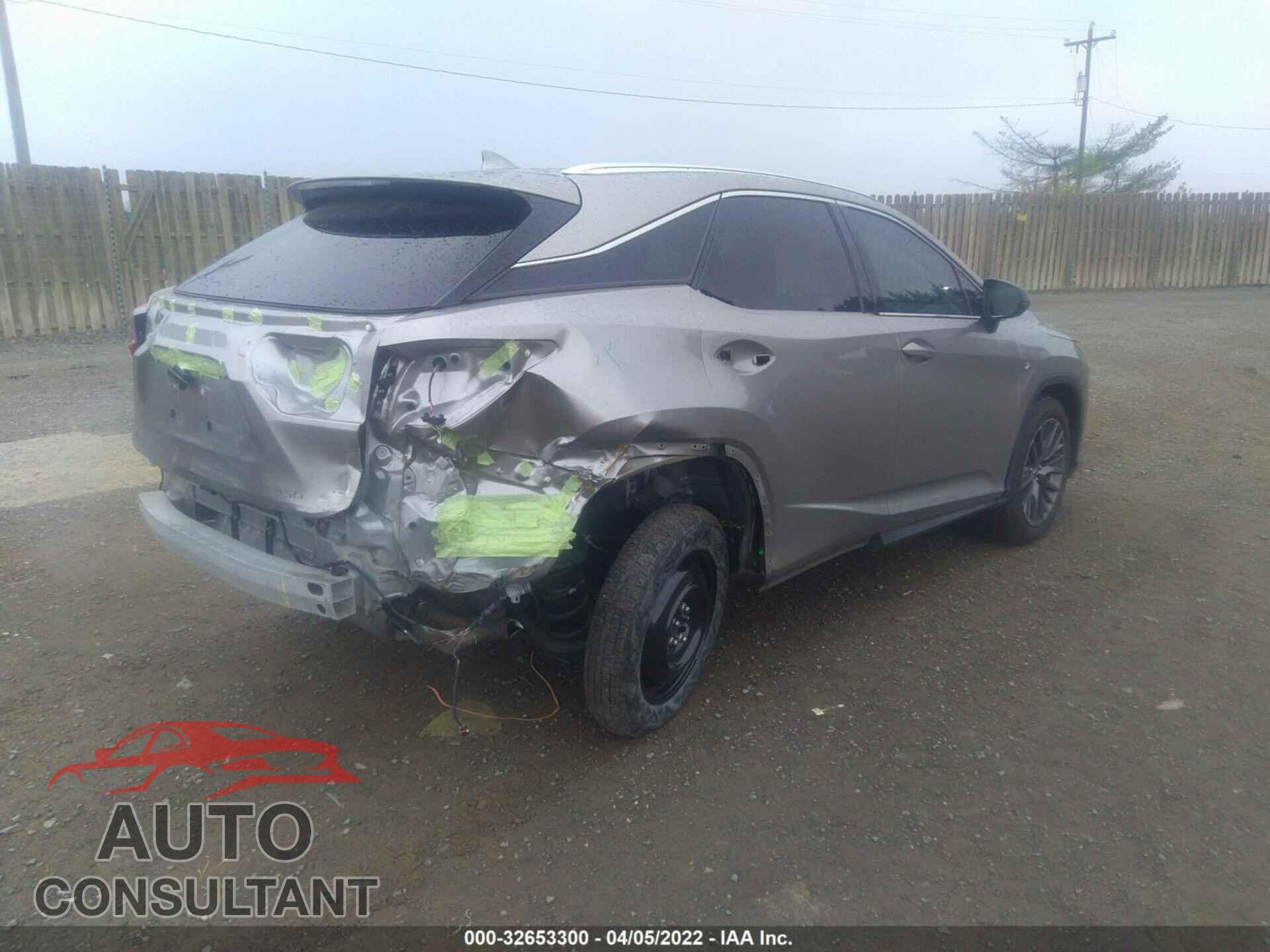 LEXUS RX 2017 - 2T2BZMCA8HC084835