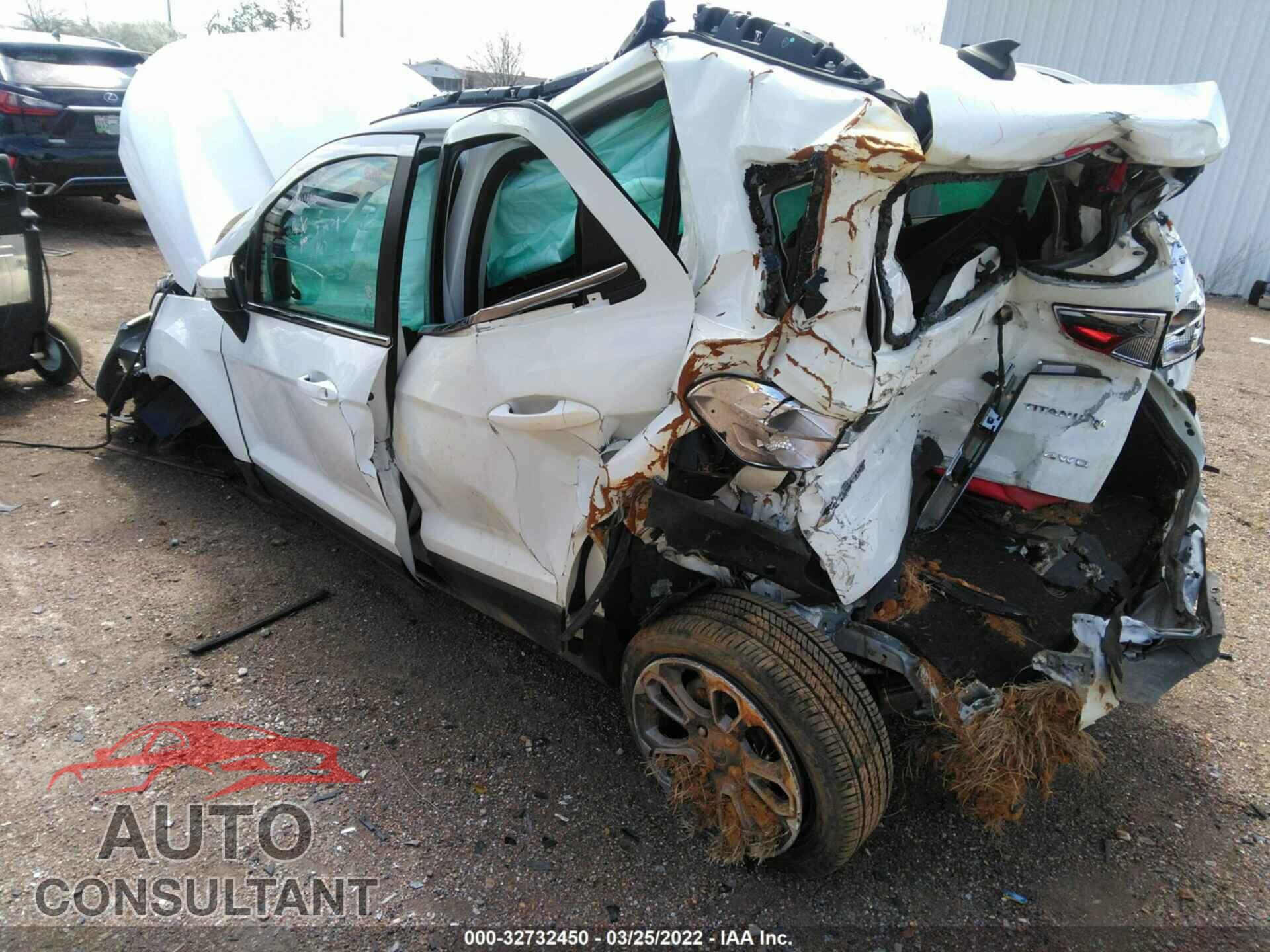 FORD ECOSPORT 2019 - MAJ6S3KL8KC267715