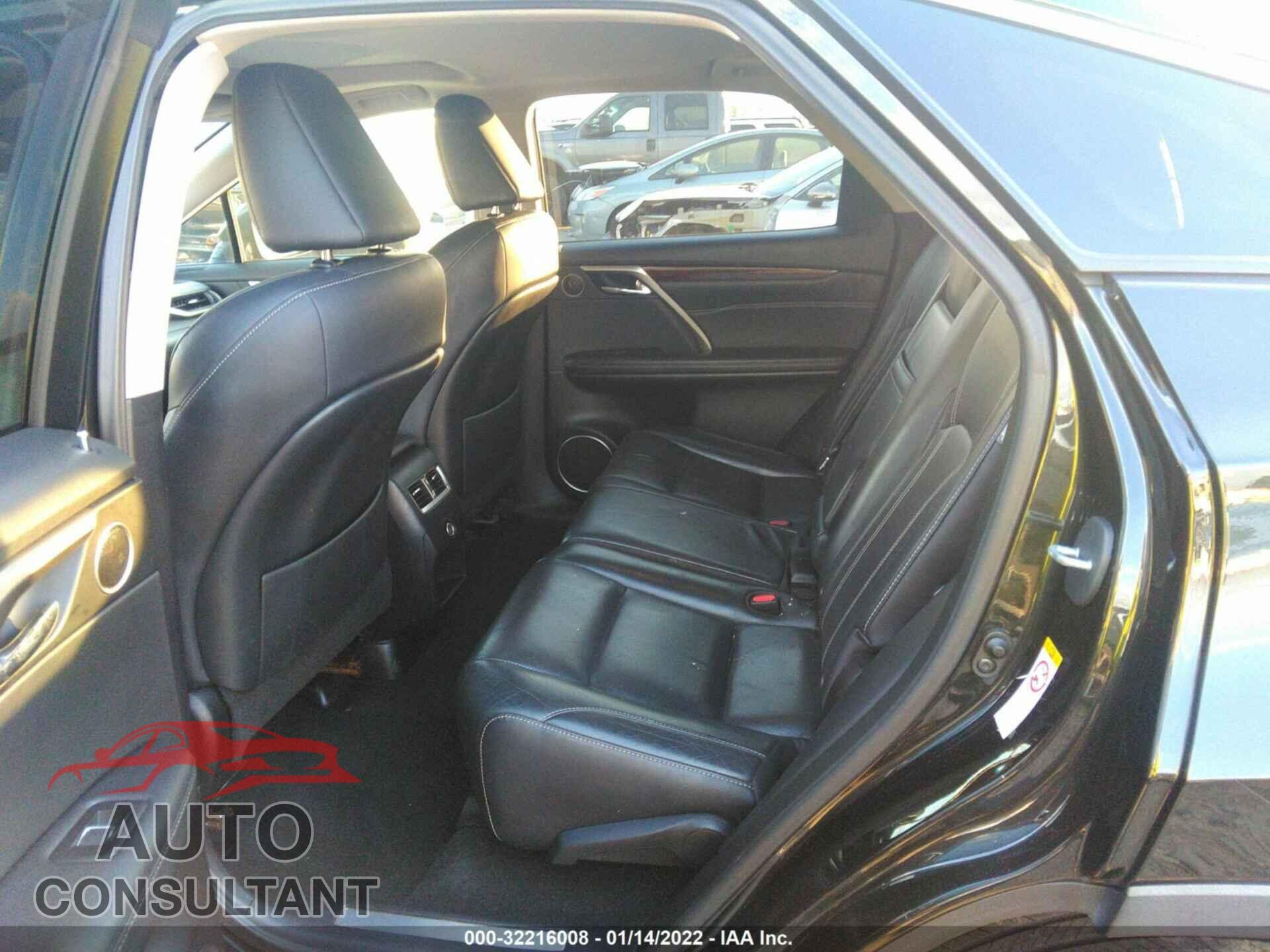 LEXUS RX 2017 - 2T2BZMCAXHC100856