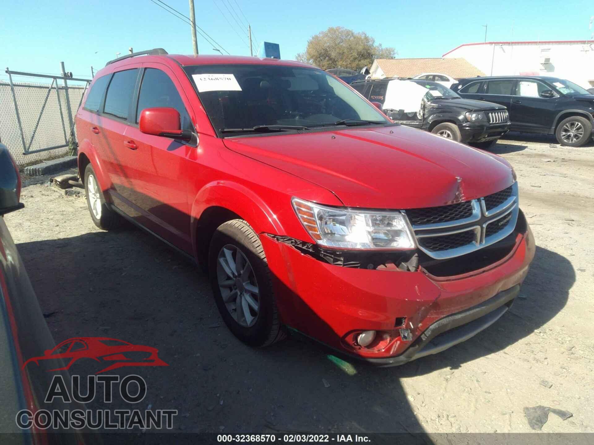 DODGE JOURNEY 2017 - 3C4PDCBB5HT562865