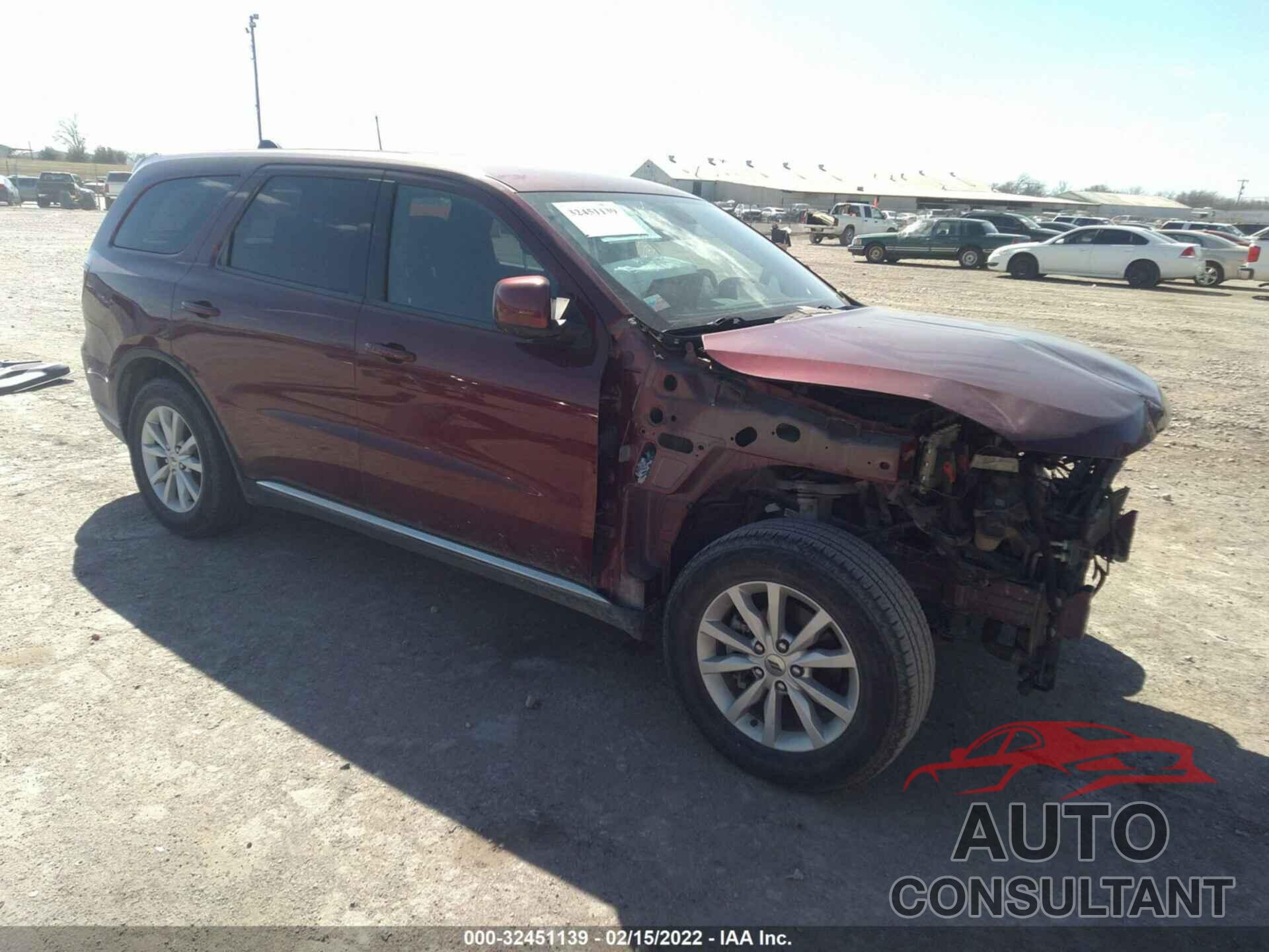 DODGE DURANGO 2019 - 1C4RDHAG6KC645193