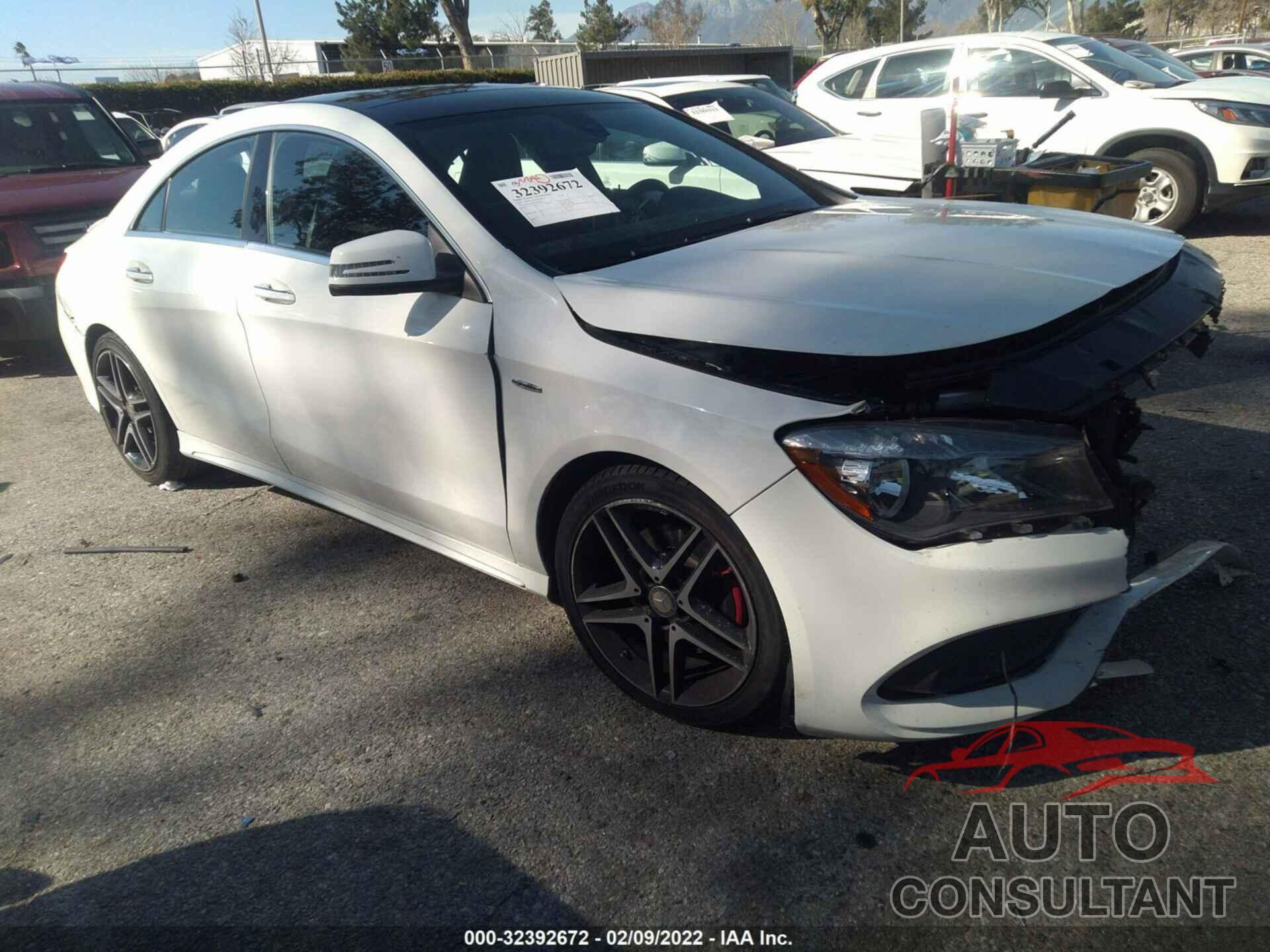 MERCEDES-BENZ CLA 2017 - WDDSJ4EB6HN424004