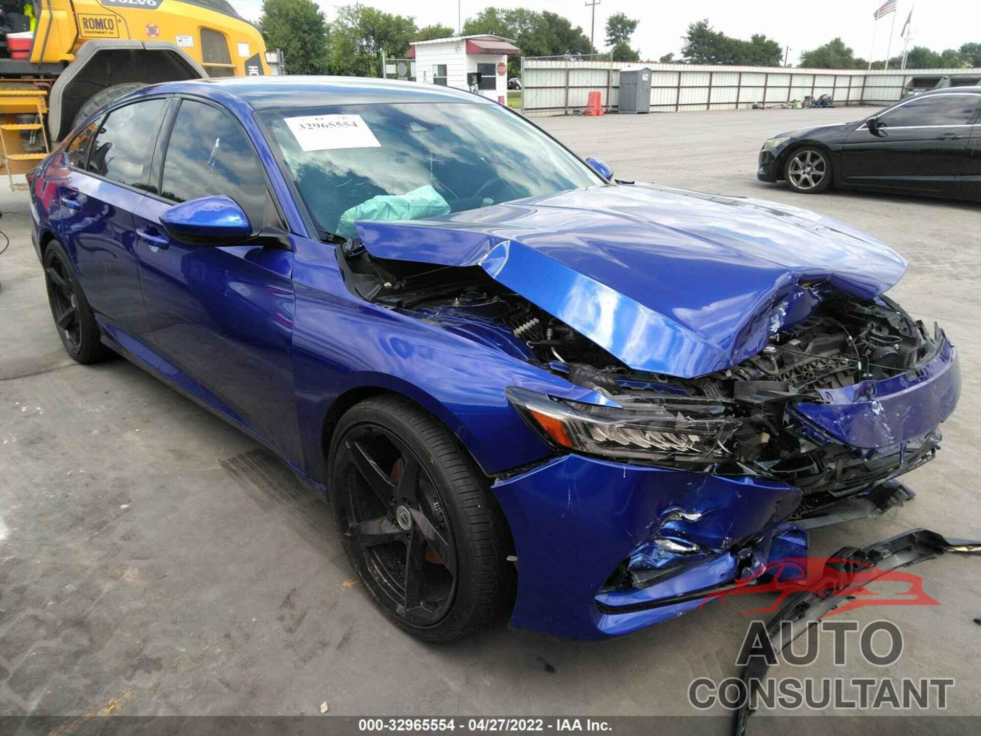 HONDA ACCORD SEDAN 2018 - 1HGCV1F38JA156919