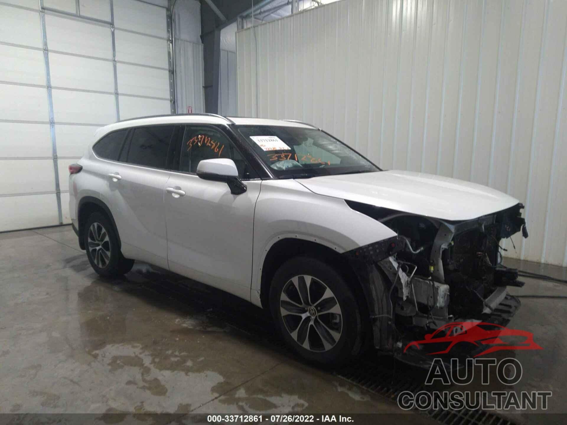 TOYOTA HIGHLANDER 2020 - 5TDGZRBH0LS514265