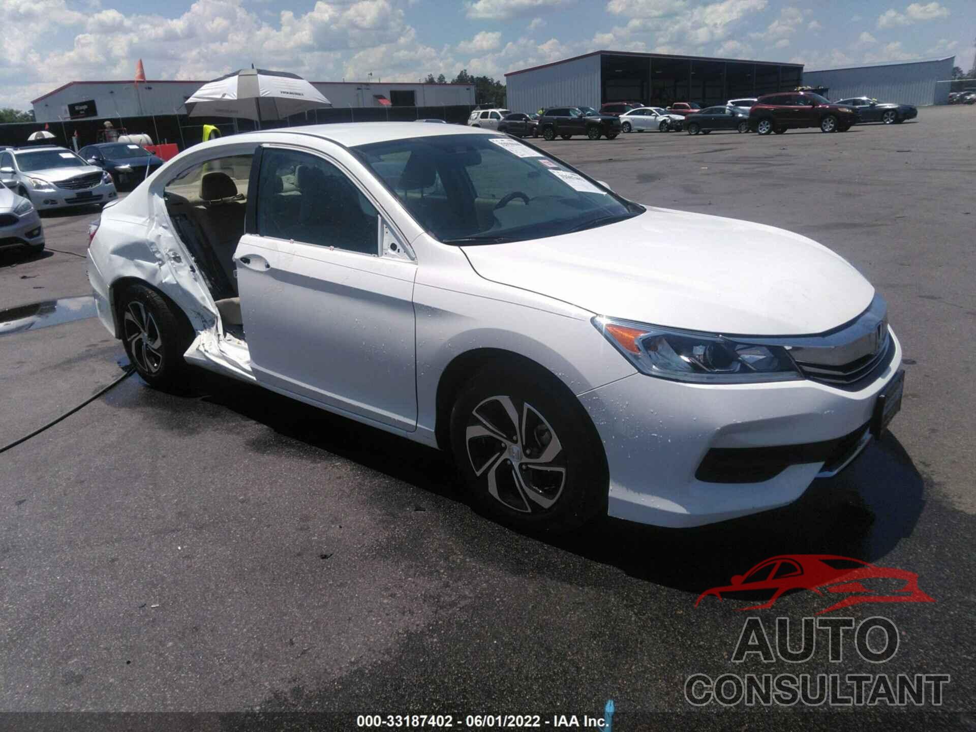 HONDA ACCORD SEDAN 2017 - 1HGCR2F3XHA087462