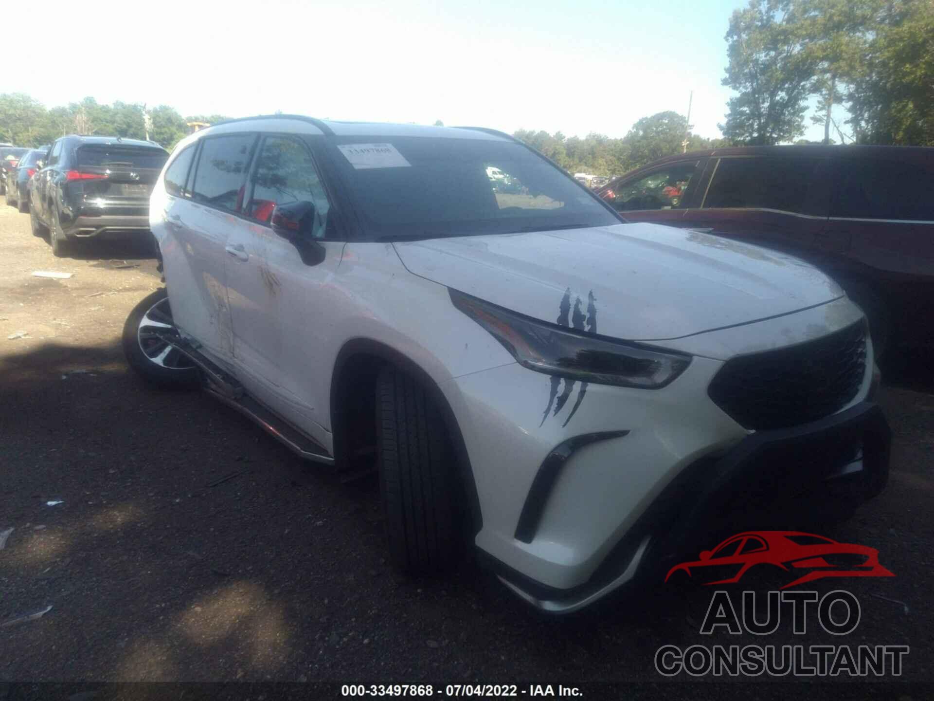 TOYOTA HIGHLANDER 2021 - 5TDLZRBH5MS094440