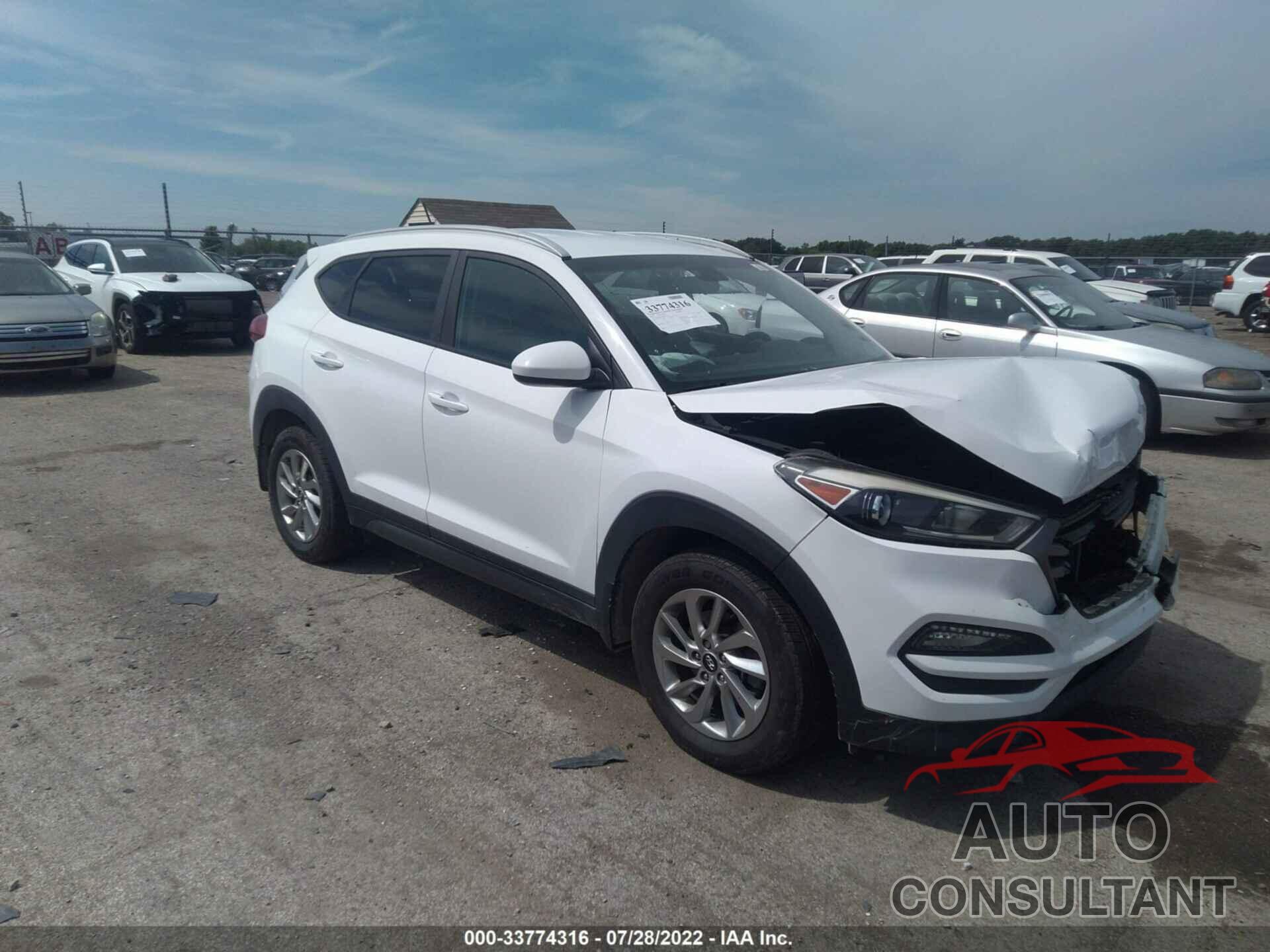 HYUNDAI TUCSON 2016 - KM8J33A45GU233613