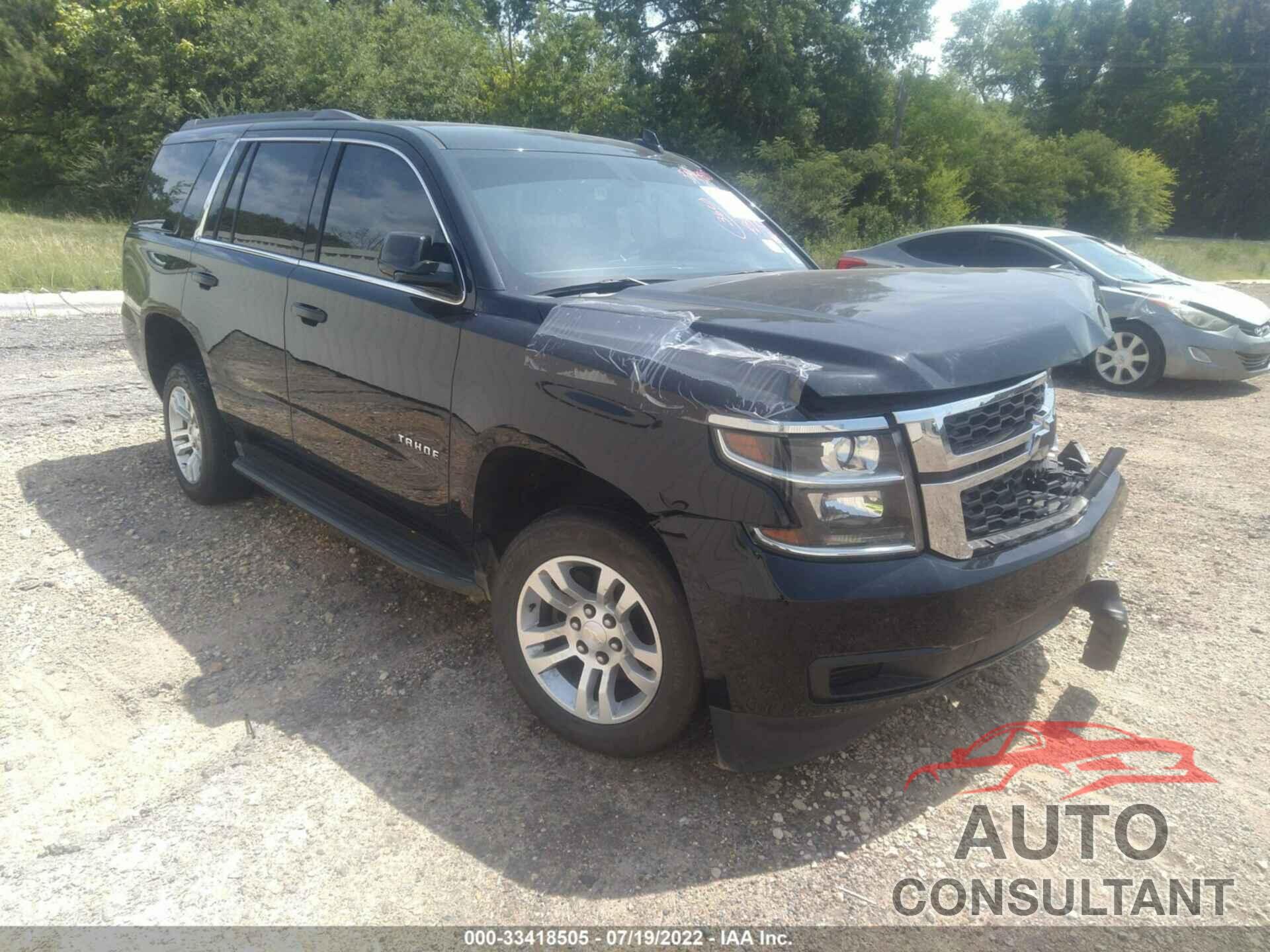 CHEVROLET TAHOE 2017 - 1GNSCAKC4HR211309