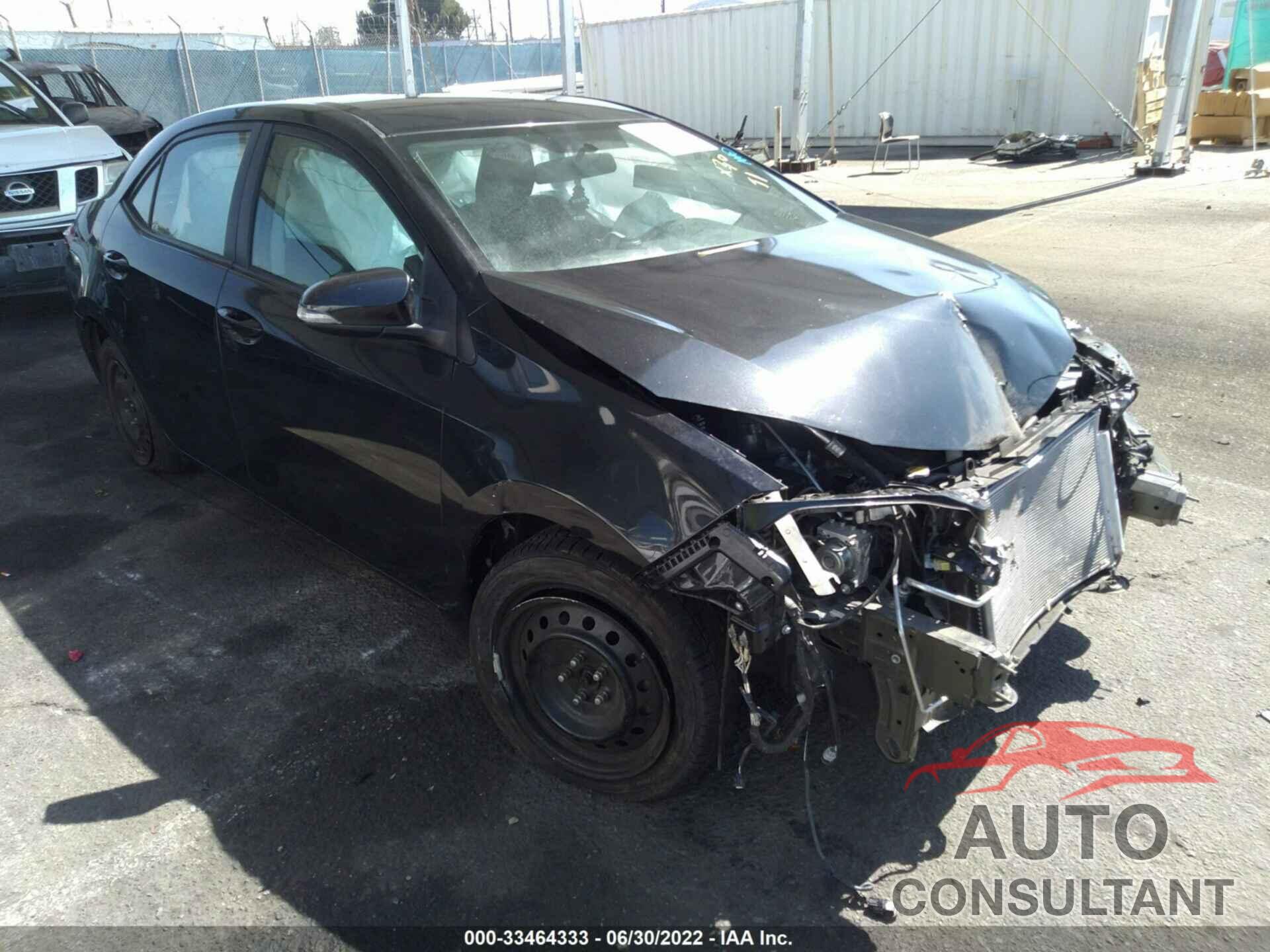 TOYOTA COROLLA 2016 - 5YFBURHE5GP465651