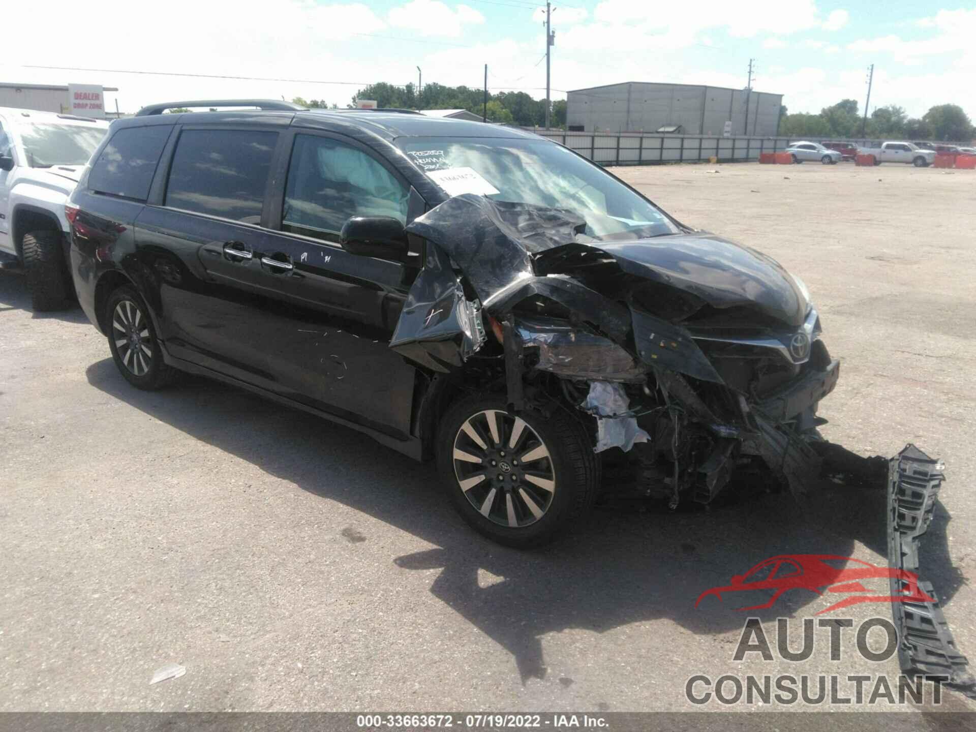 TOYOTA SIENNA 2019 - 5TDDZ3DC7KS213718