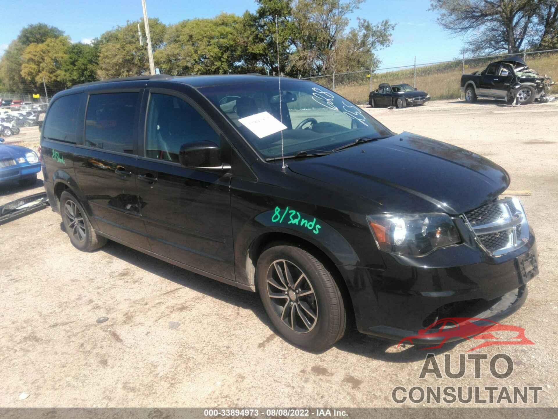 DODGE GRAND CARAVAN 2017 - 2C4RDGEG3HR596782