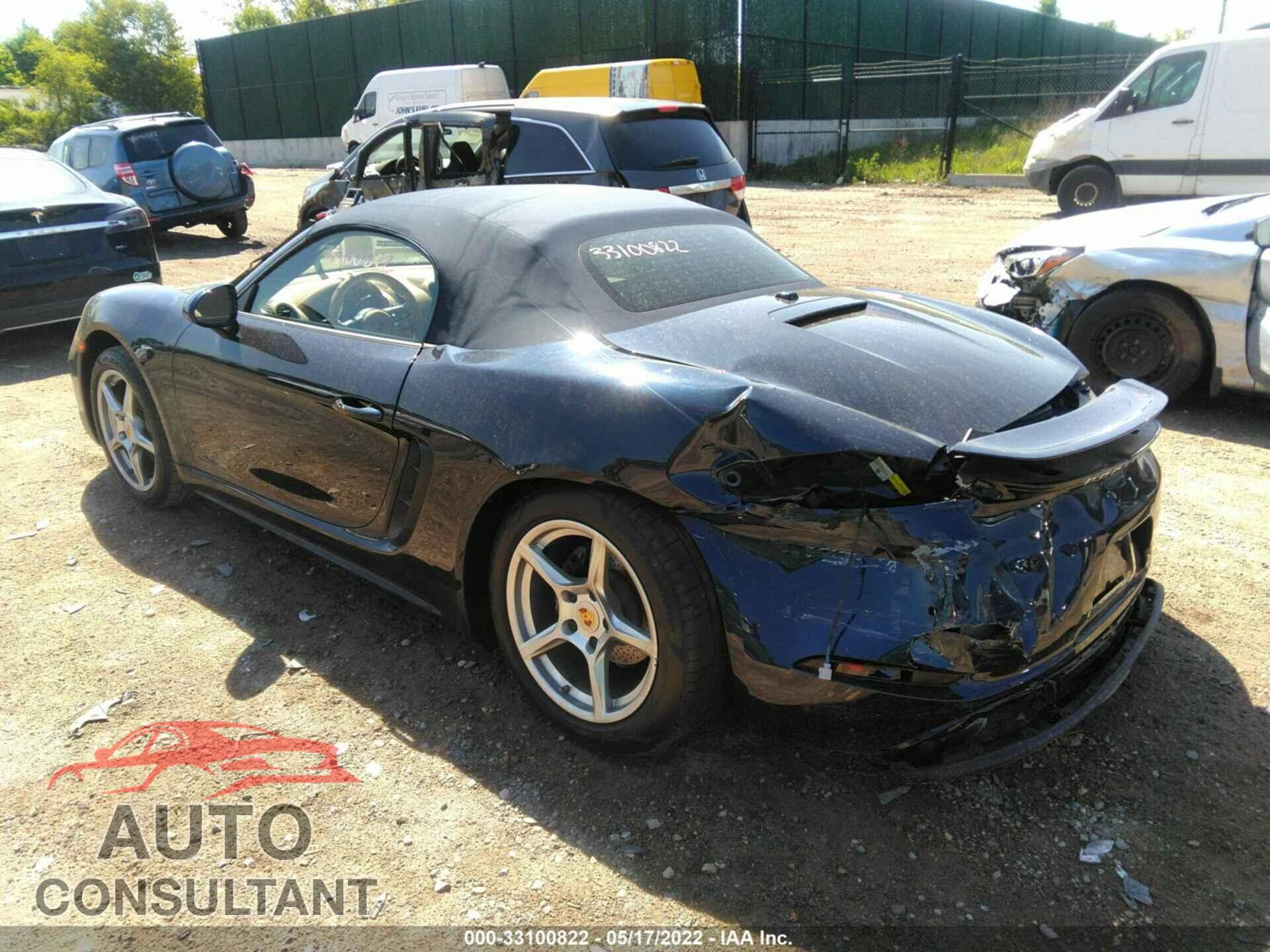 PORSCHE 718 BOXSTER 2017 - WP0CA2A86HS221340