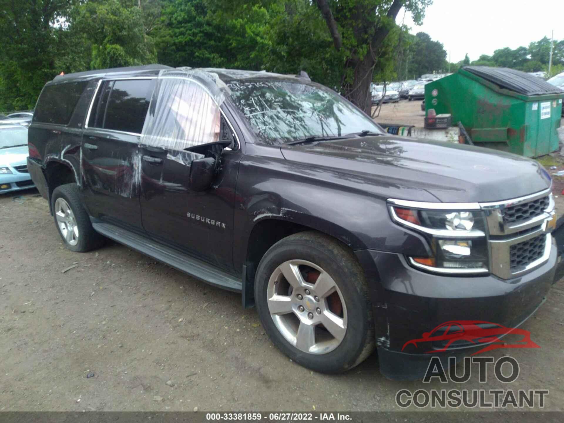 CHEVROLET SUBURBAN 2016 - 1GNSKHKC7GR164724