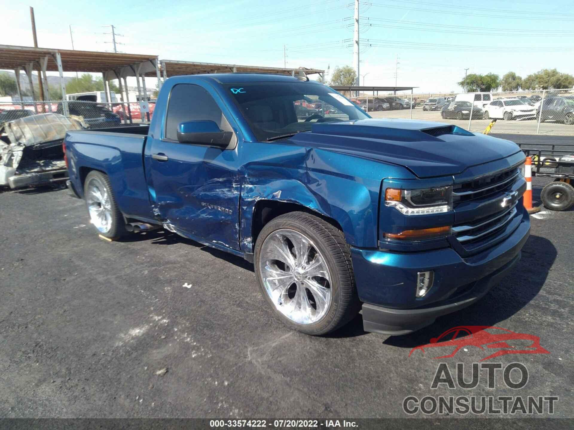 CHEVROLET SILVERADO 1500 2016 - 1GCNCNEC5GZ378978
