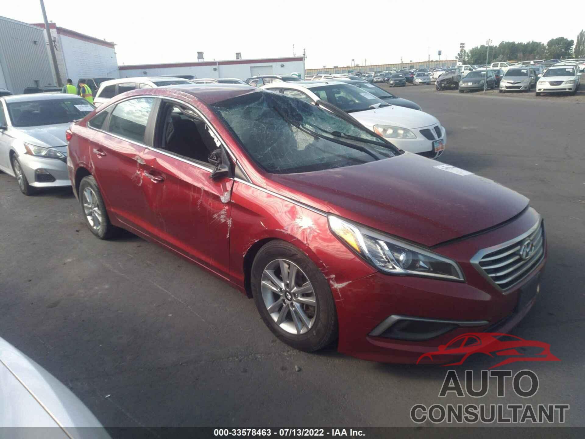 HYUNDAI SONATA 2016 - 5NPE24AF7GH385127