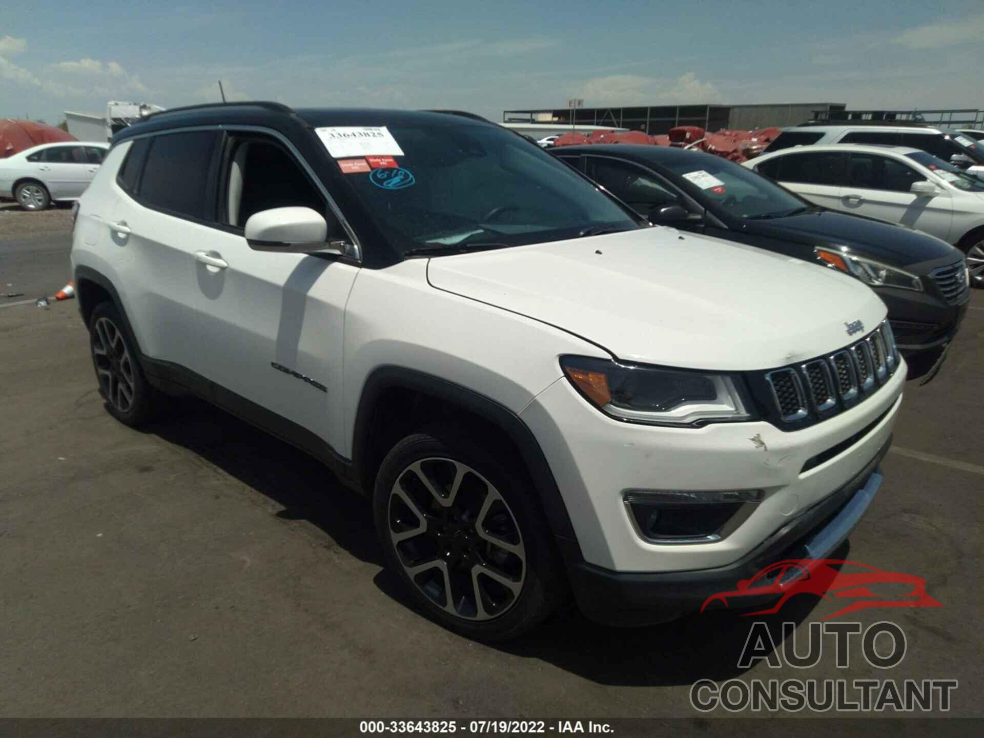 JEEP COMPASS 2017 - 3C4NJDCB4HT666963