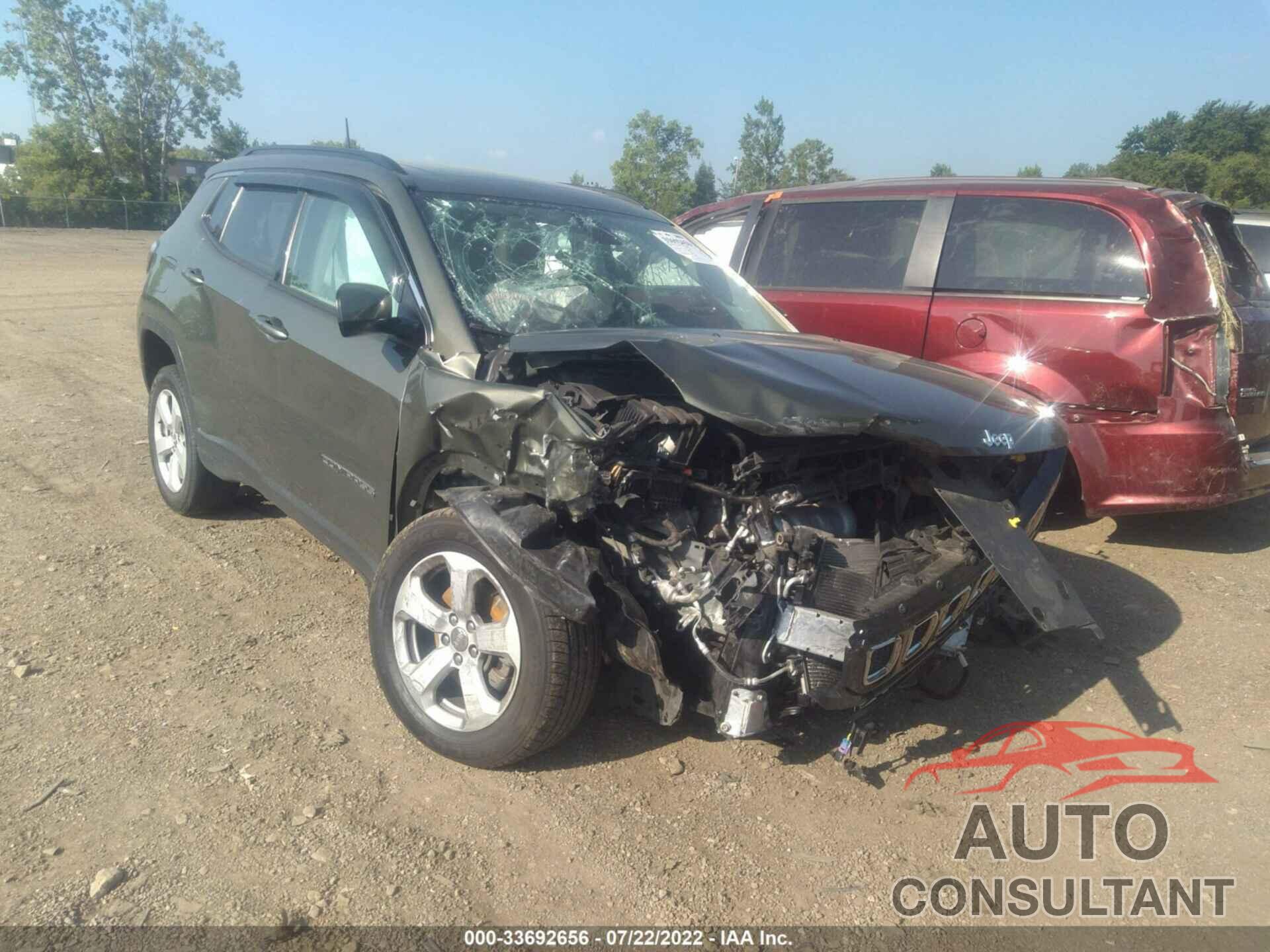 JEEP COMPASS 2018 - 3C4NJDBB7JT400988
