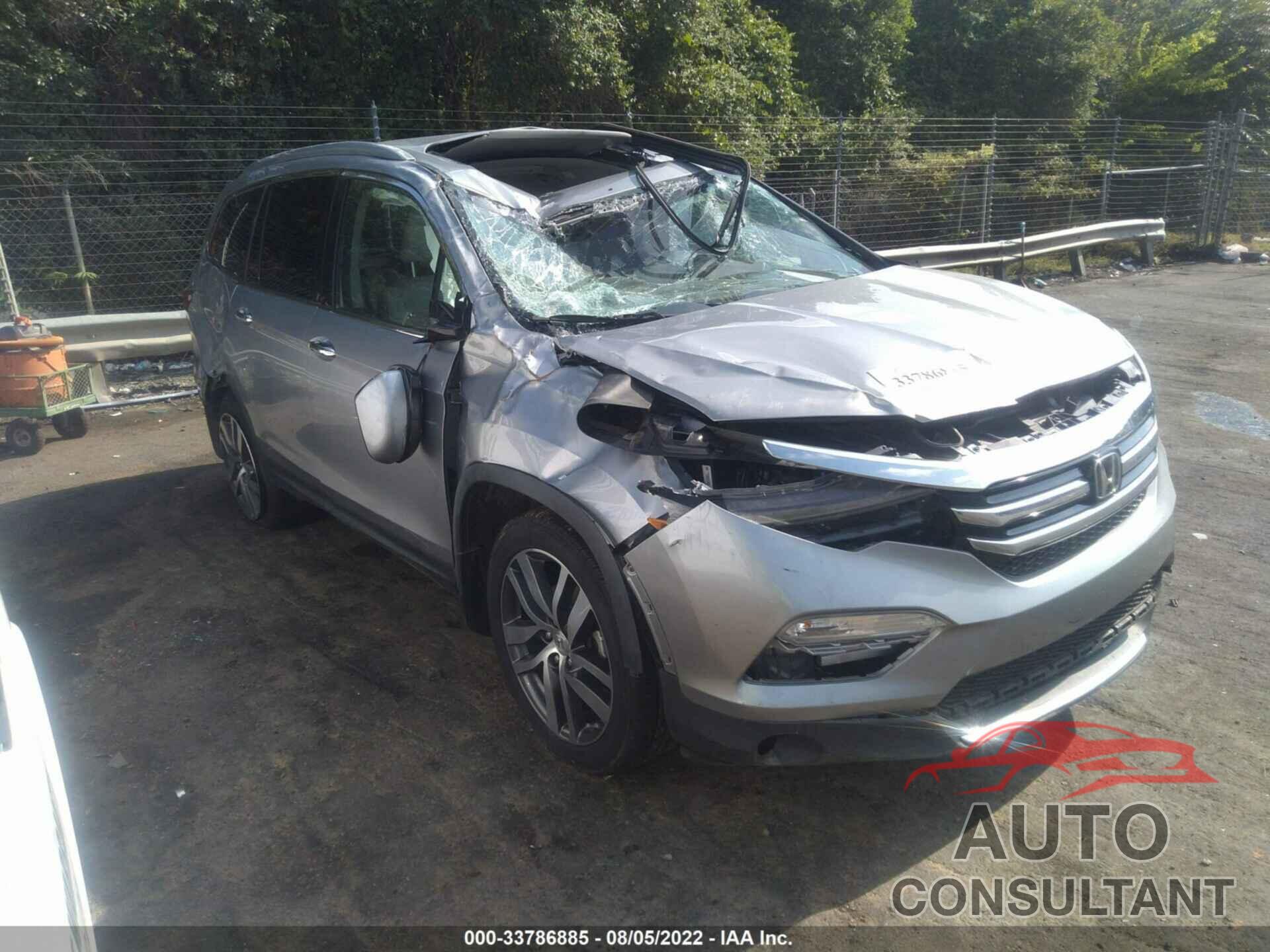 HONDA PILOT 2016 - 5FNYF6H06GB118168