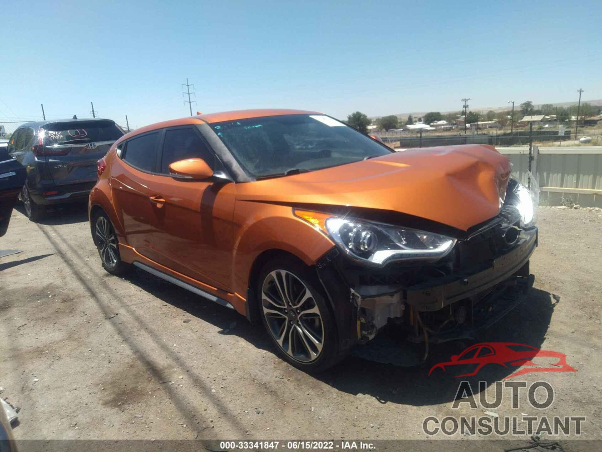 HYUNDAI VELOSTER 2016 - KMHTC6AE4GU286290