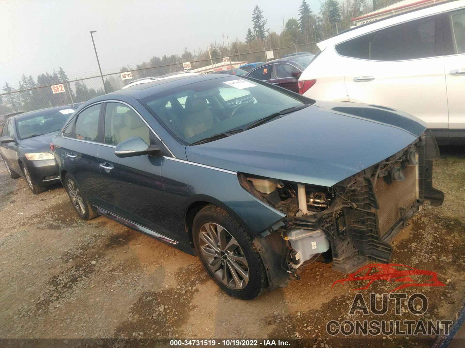 HYUNDAI SONATA 2016 - 5NPE34AF4GH360232
