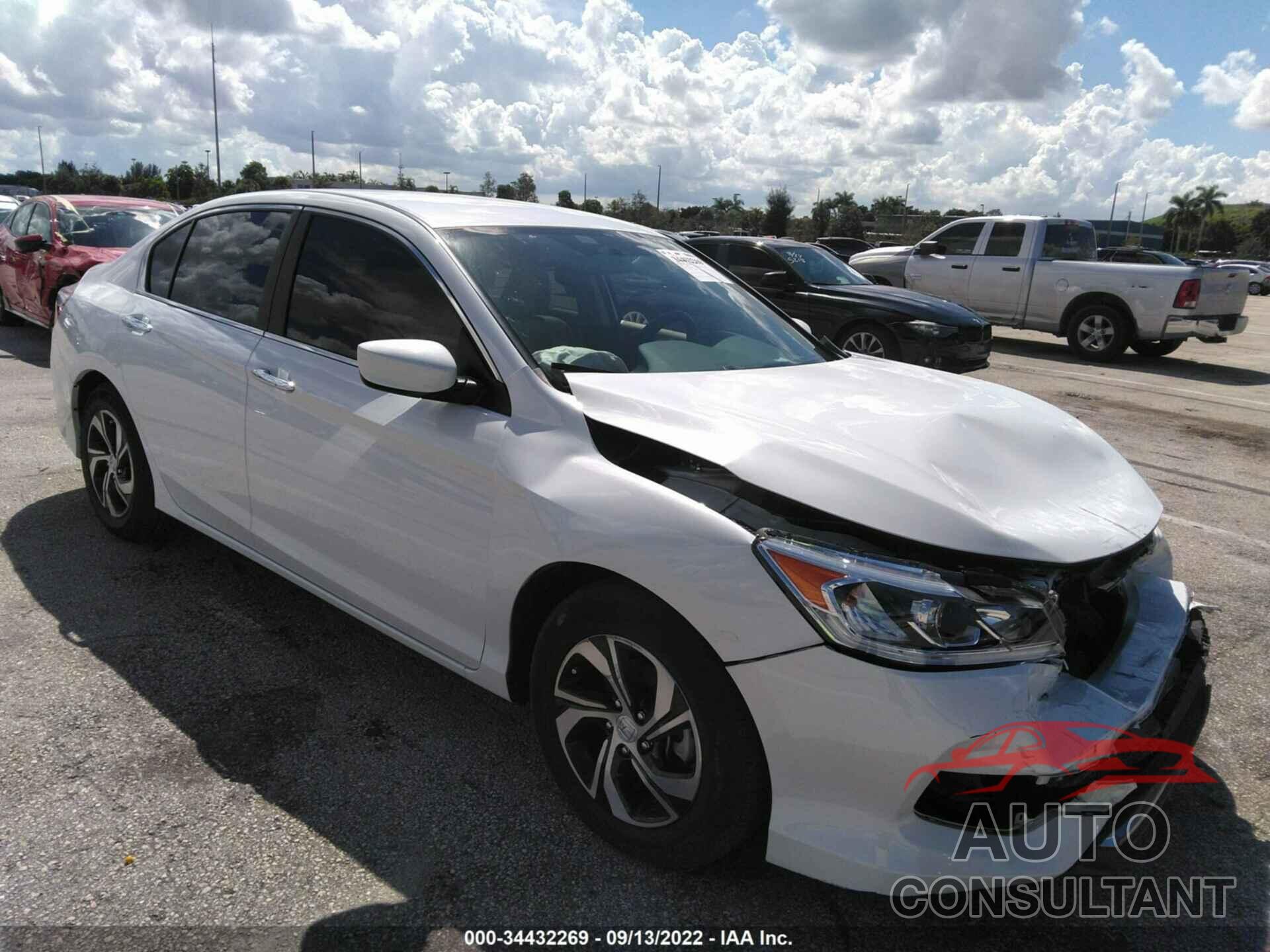 HONDA ACCORD SEDAN 2017 - 1HGCR2F37HA263190