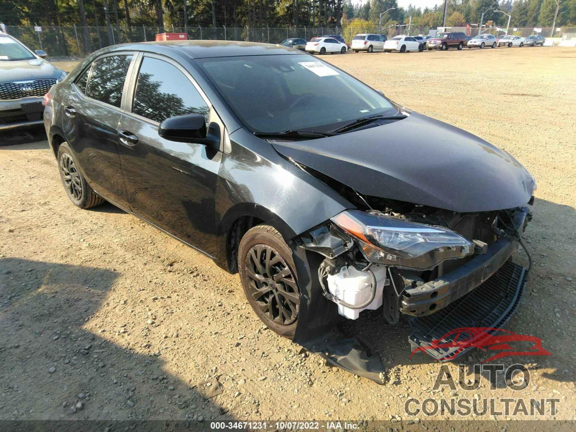 TOYOTA COROLLA 2018 - 2T1BURHE2JC067854