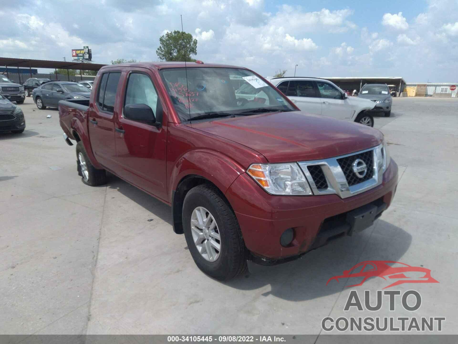 NISSAN FRONTIER 2017 - 1N6AD0EV4HN757637