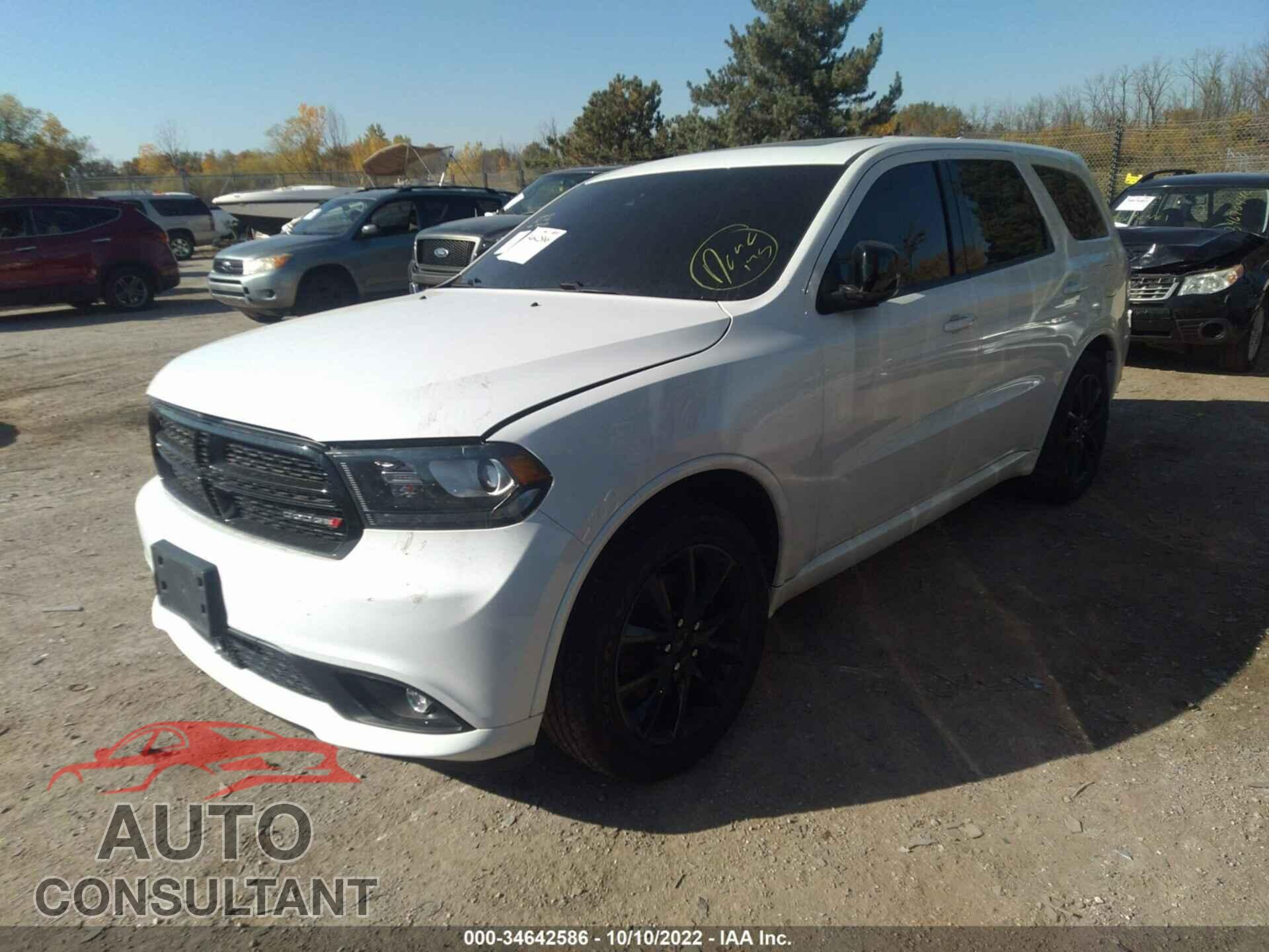 DODGE DURANGO 2017 - 1C4SDJCT9HC733201