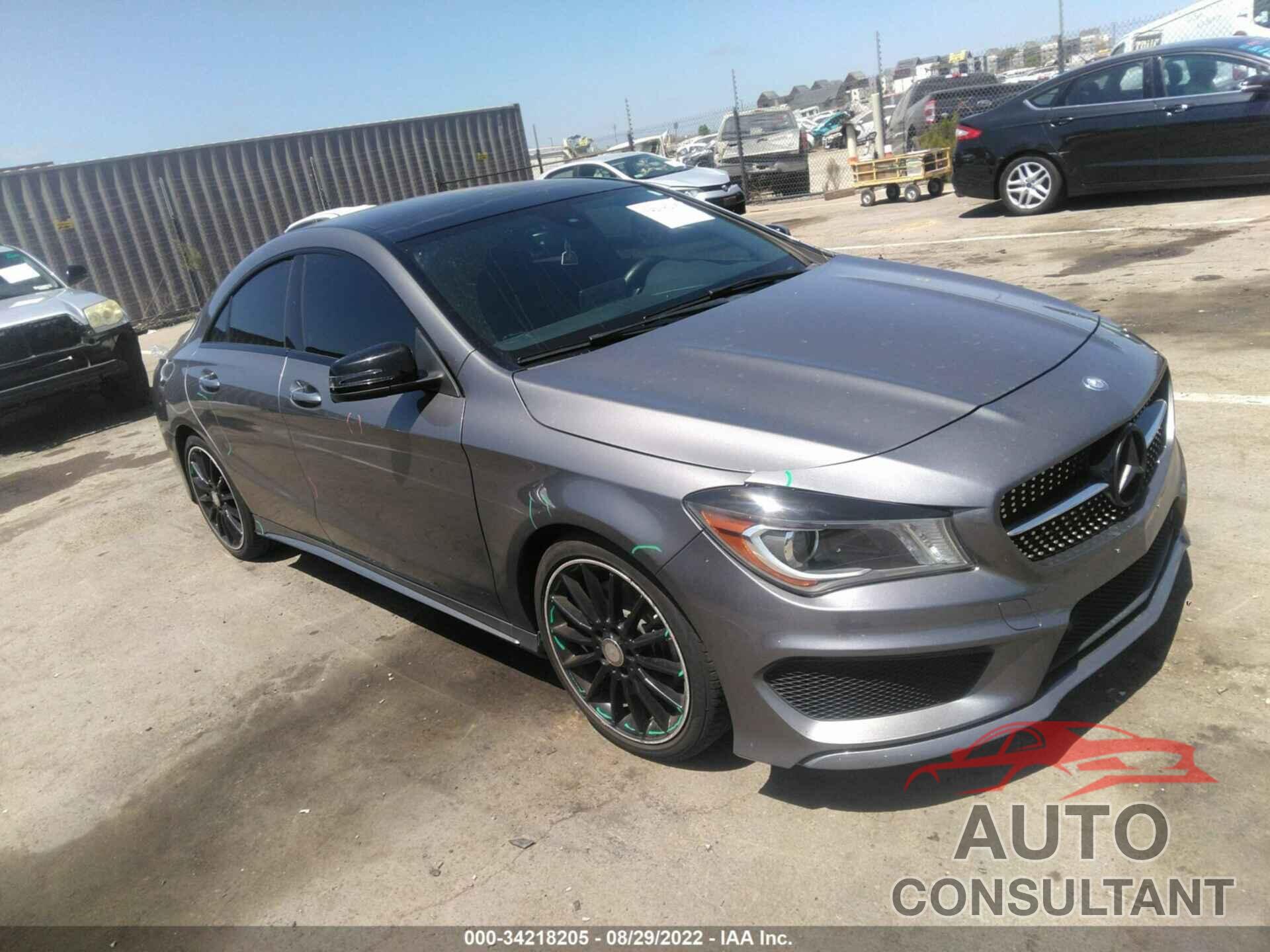 MERCEDES-BENZ CLA 2016 - WDDSJ4EB1GN369511