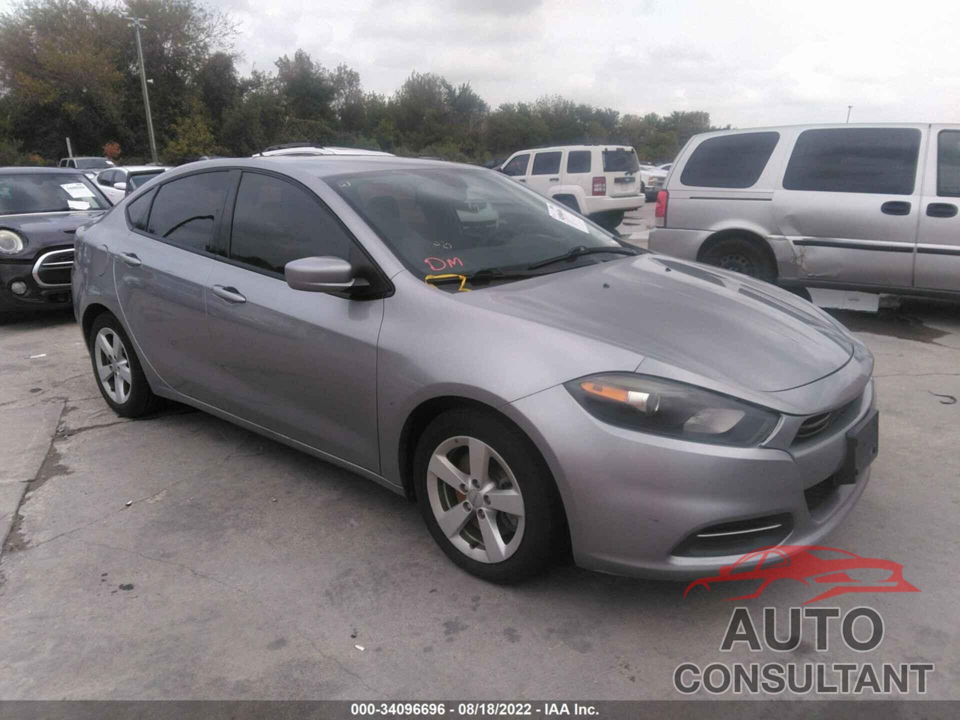 DODGE DART 2016 - 1C3CDFBB1GD550902