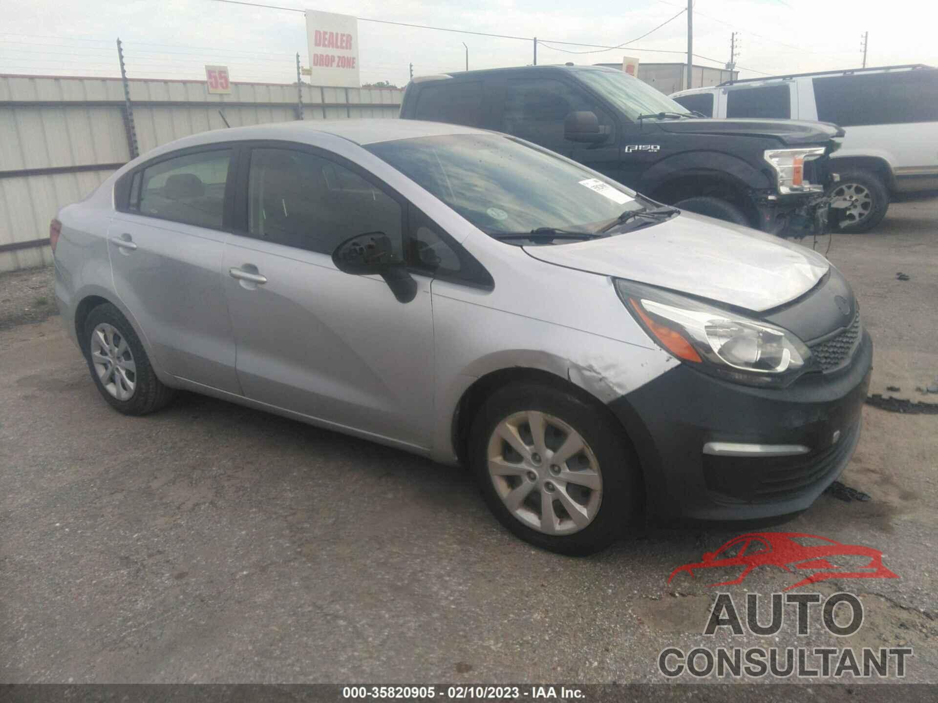 KIA RIO 2016 - KNADM4A37G6662779