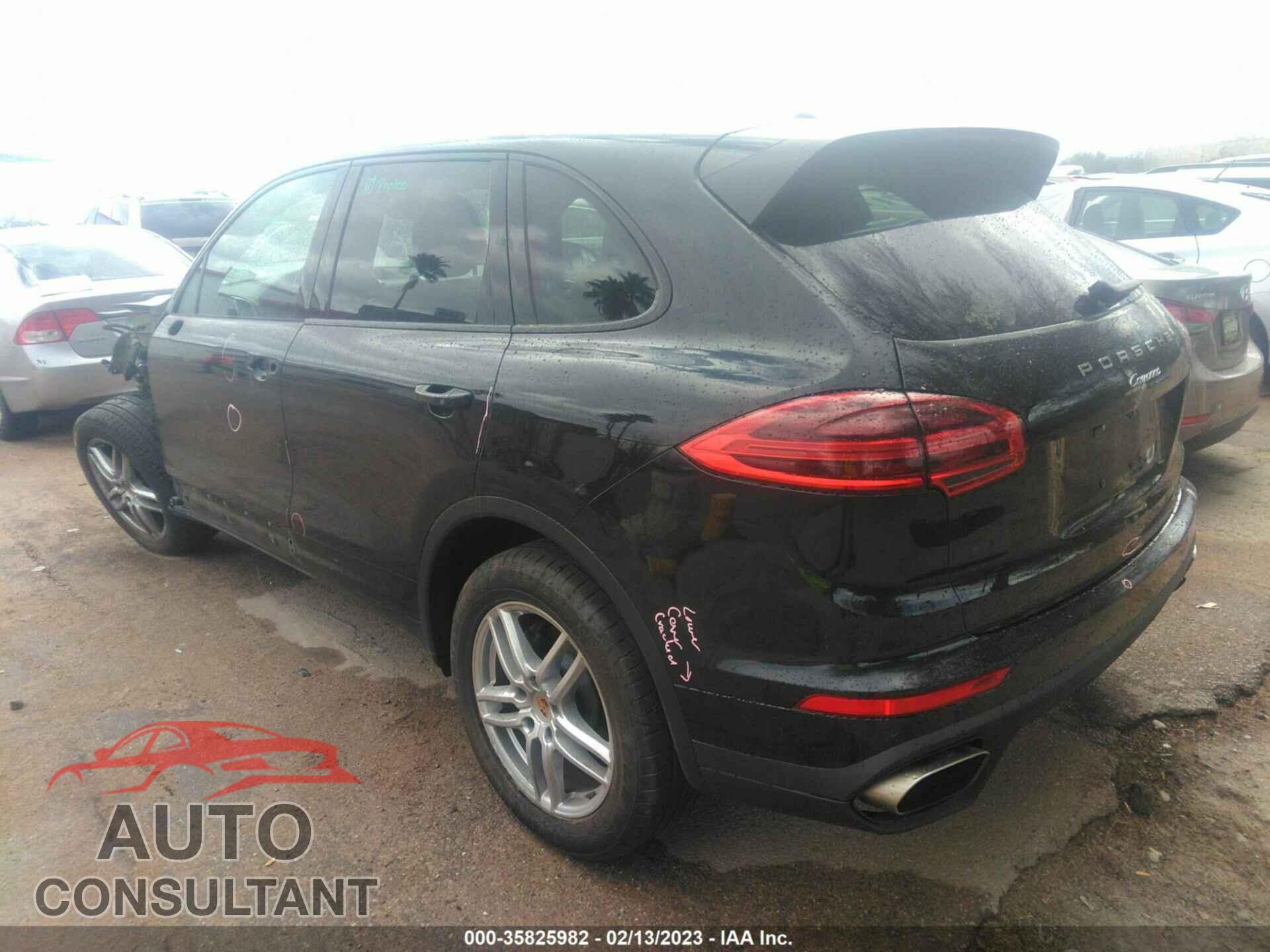 PORSCHE CAYENNE 2016 - WP1AA2A20GLA09205