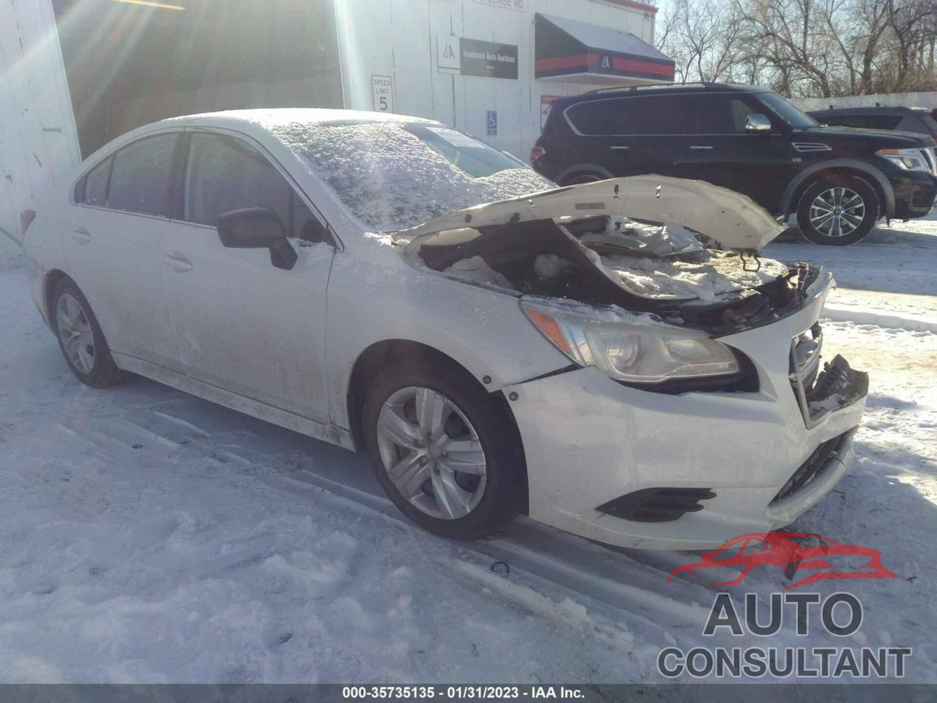 SUBARU LEGACY 2016 - 4S3BNBA67G3019713