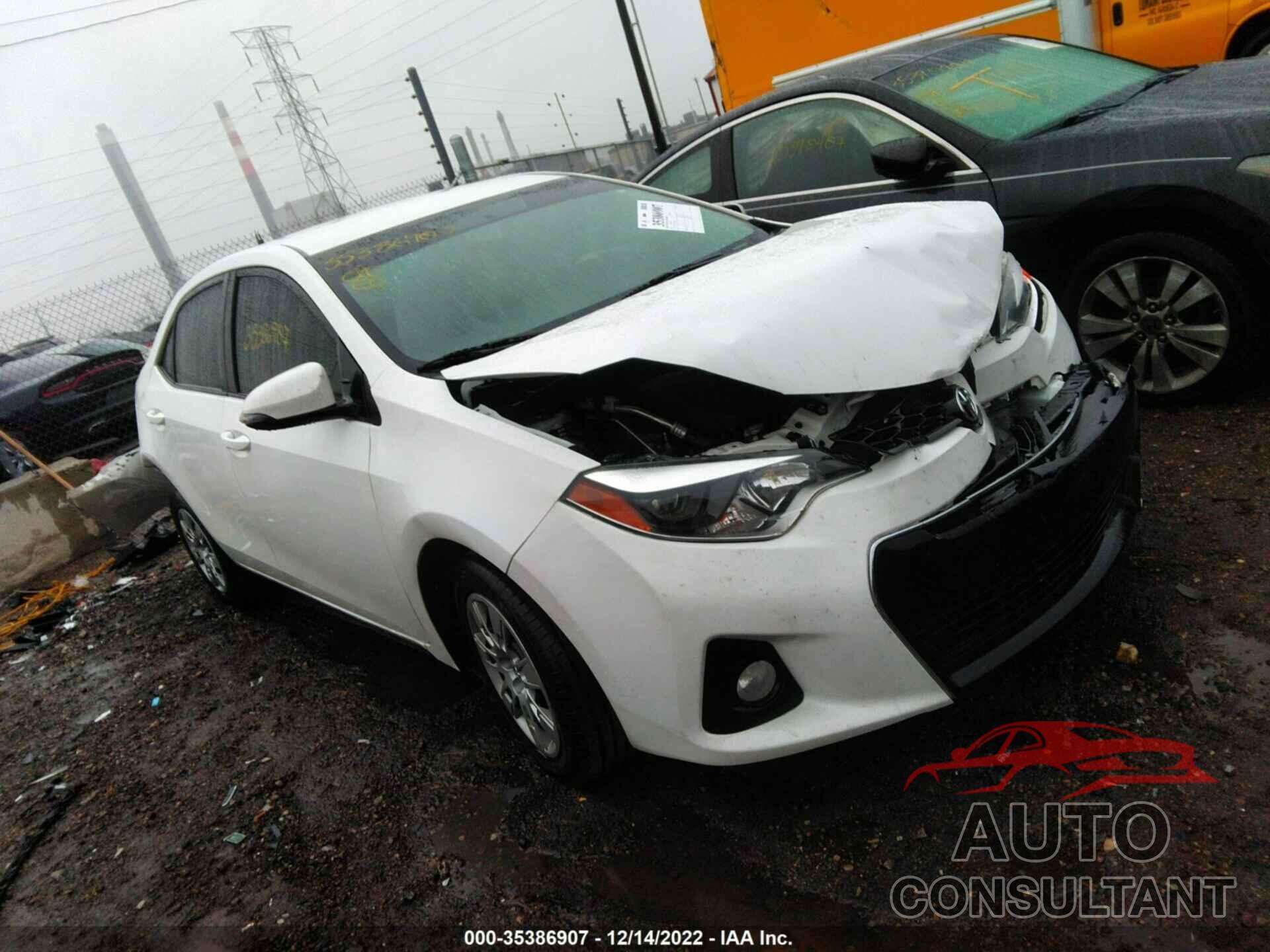 TOYOTA COROLLA 2016 - 2T1BURHE0GC603399