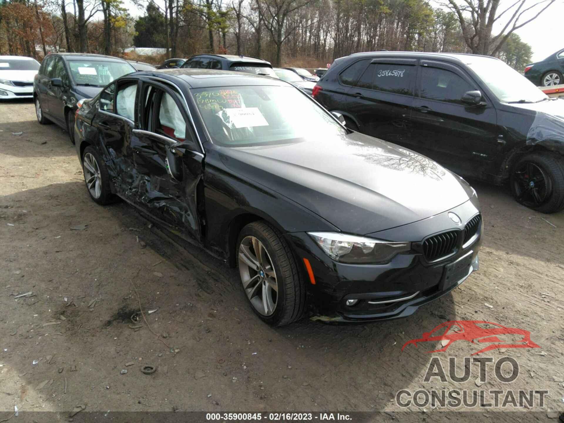 BMW 3 SERIES 2017 - WBA8D9G30HNU65093