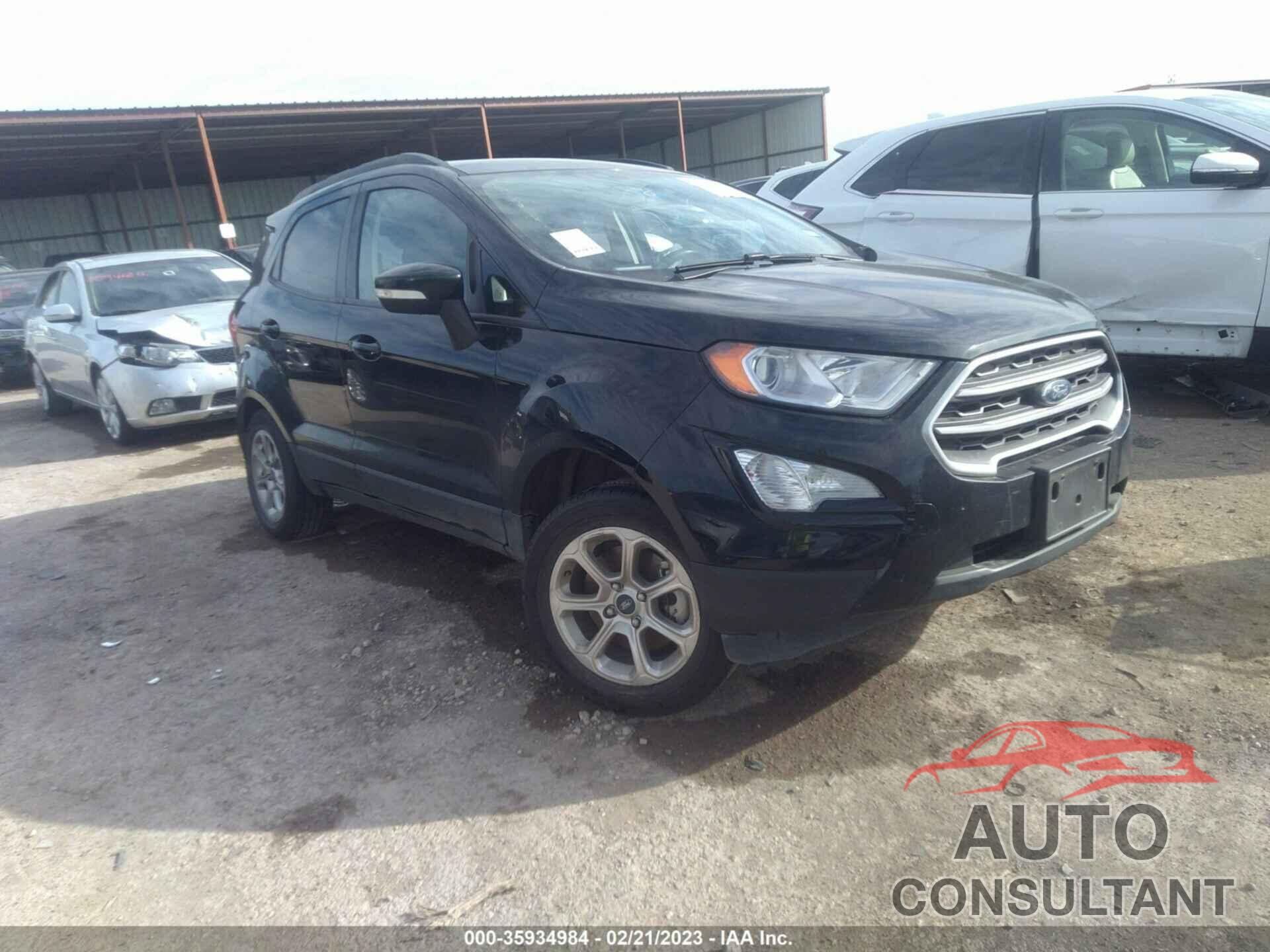 FORD ECOSPORT 2019 - MAJ3S2GEXKC278710