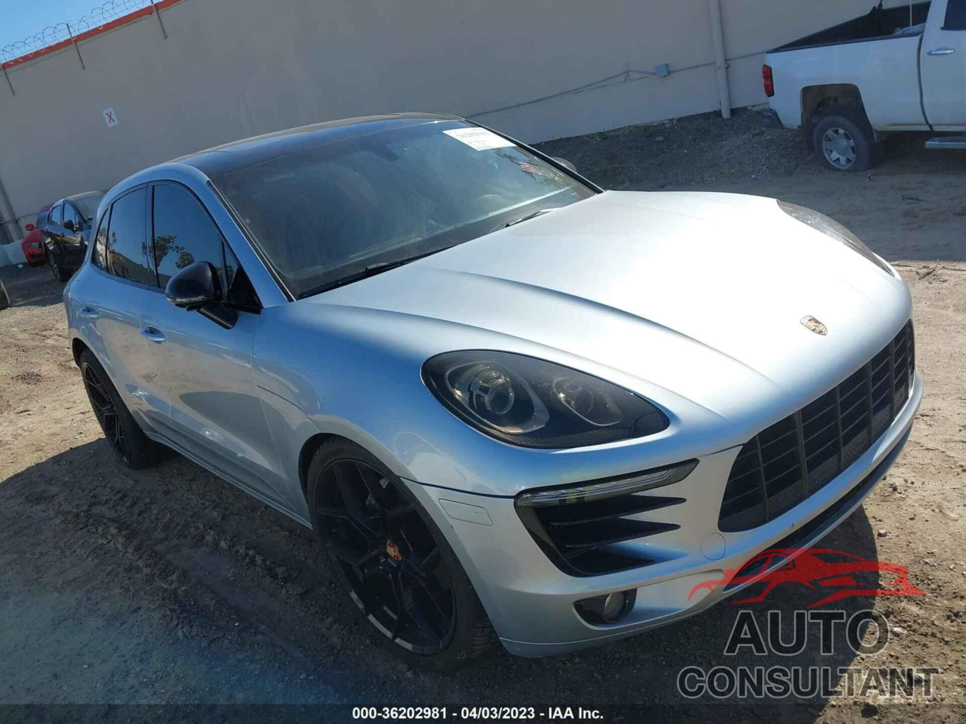 PORSCHE MACAN 2015 - WP1AB2A56FLB44906