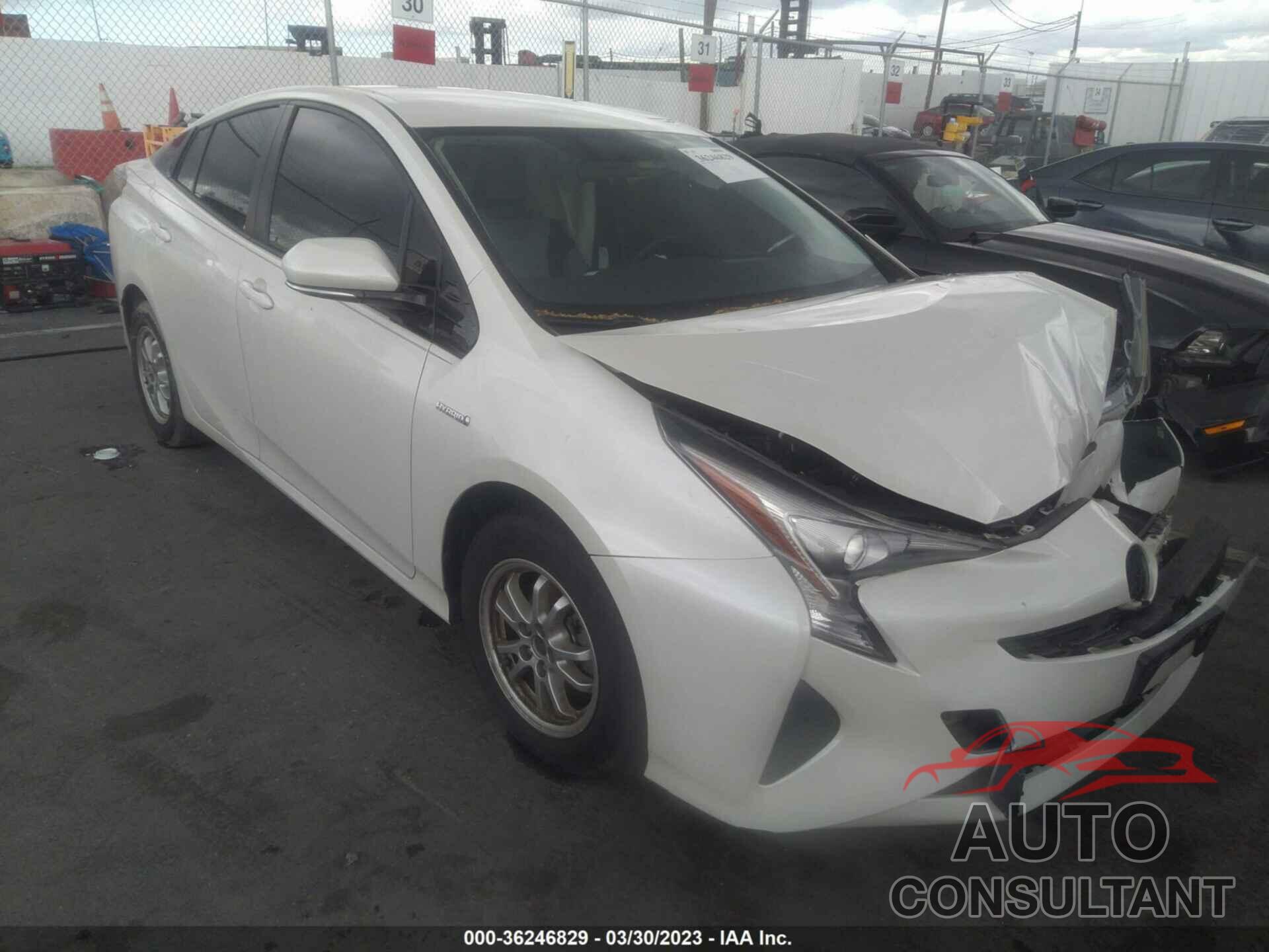 TOYOTA PRIUS 2016 - JTDKARFU5G3505464